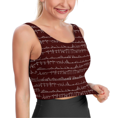 Bikram Ember - iSquared Crop Top