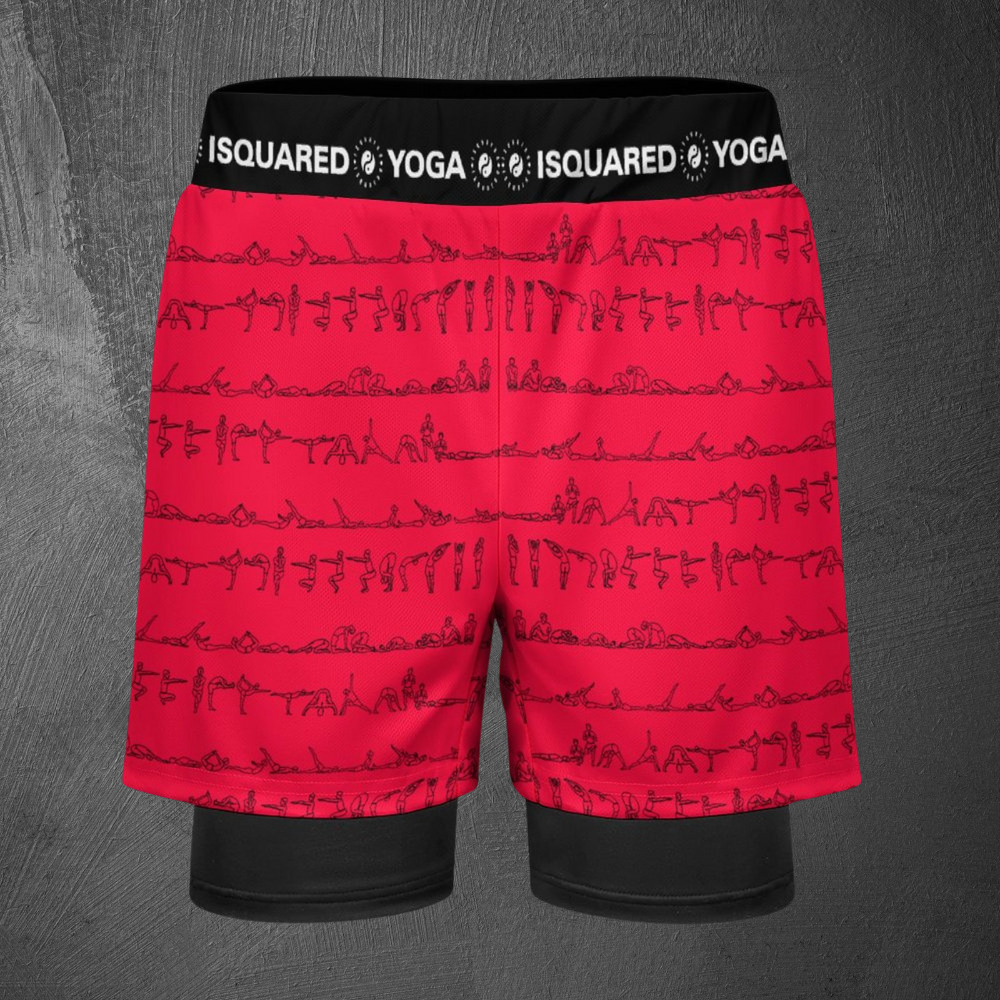 Bikram Series - Compression Yoga Shorts