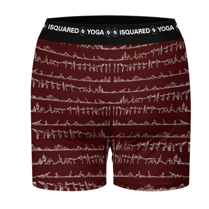 Bikram Ember - iSquared Yoga Shorts