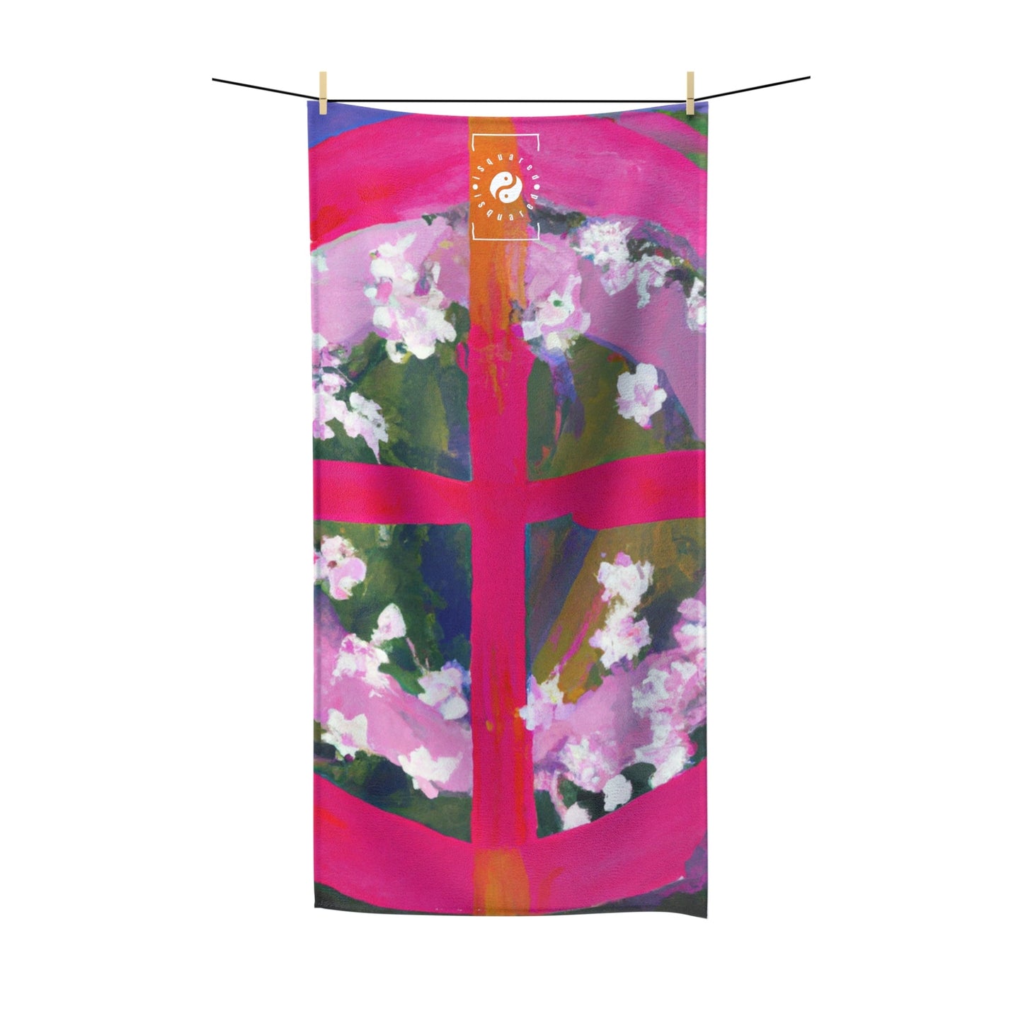 "Bloom Resurgence" - All Purpose Yoga Towel - iSquaredYoga