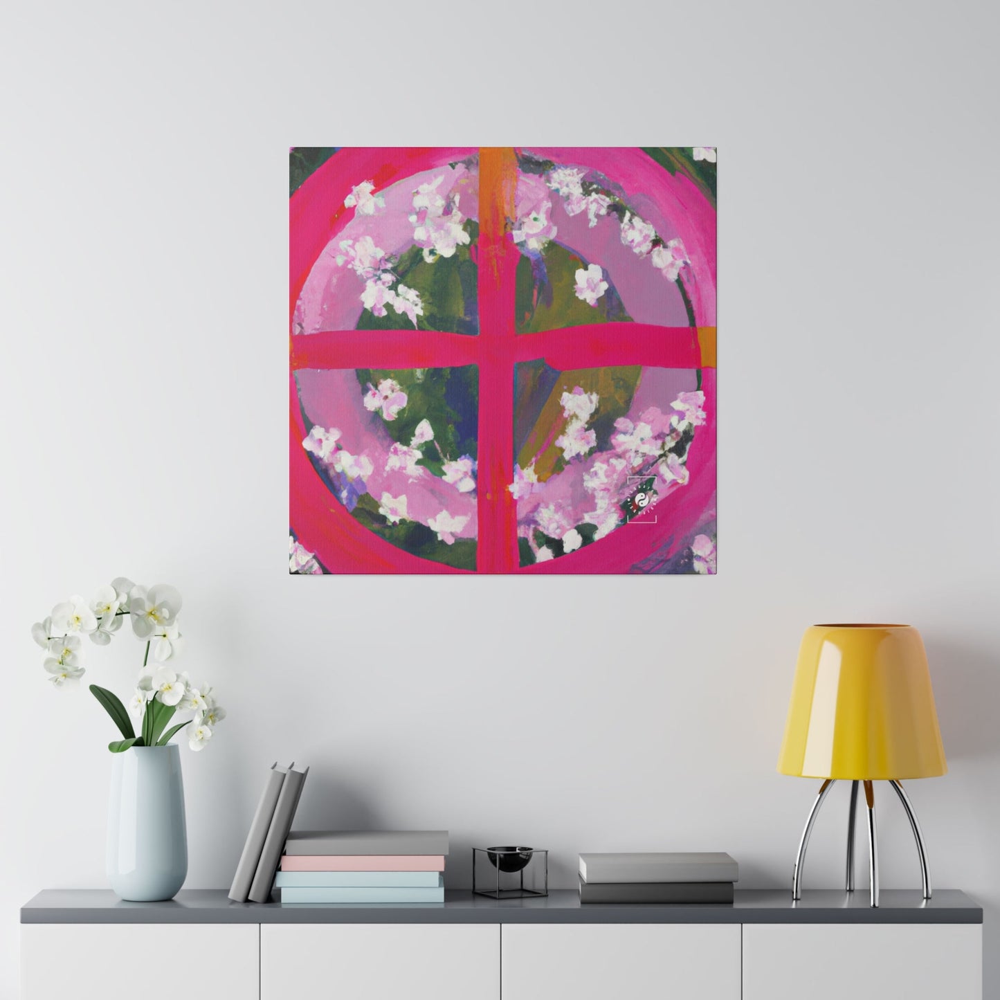 "Bloom Resurgence" - Art Print Canvas - iSquaredYoga