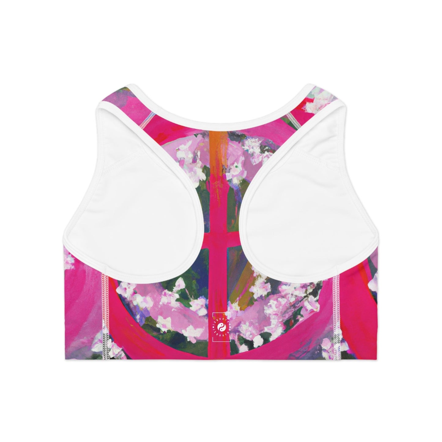 "Bloom Resurgence" - High Performance Sports Bra - iSquaredYoga