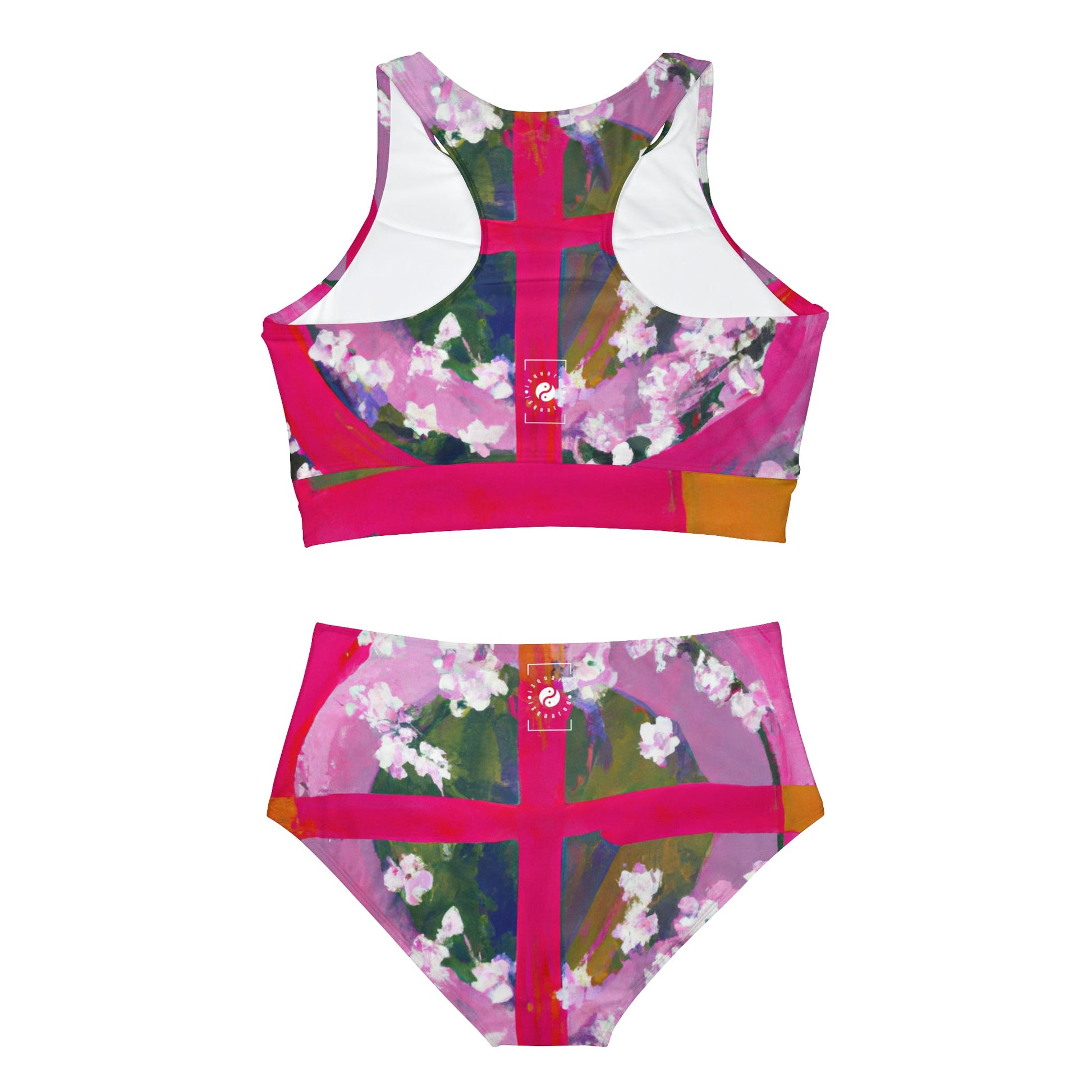 "Bloom Resurgence" - Hot Yoga Bikini Set - iSquaredYoga