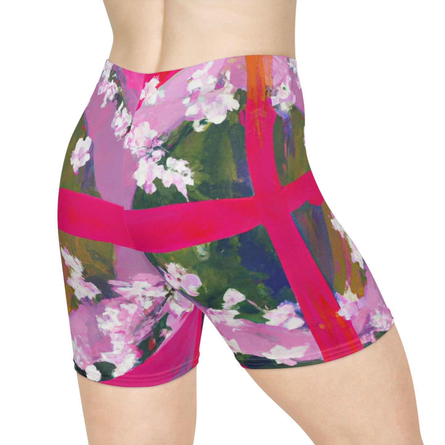 "Bloom Resurgence" - Hot Yoga Short - iSquaredYoga