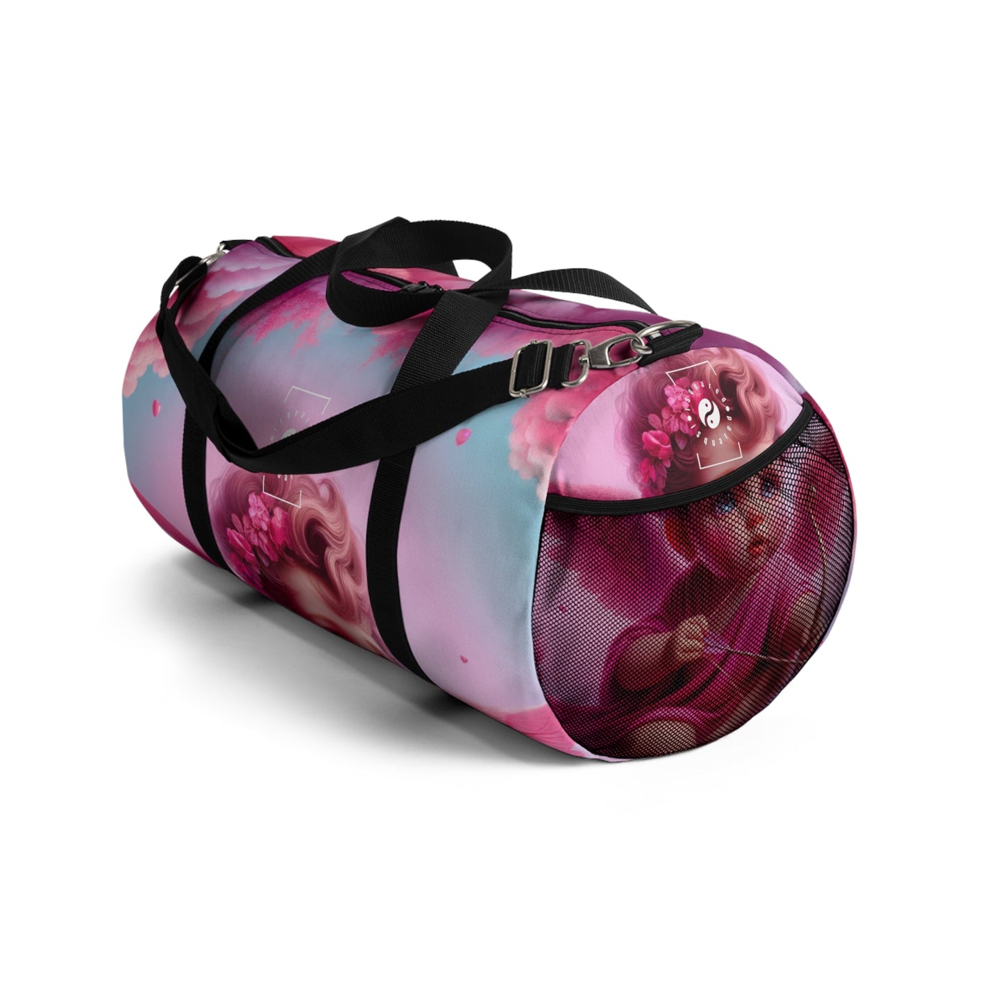 "Bold Blush: A Cupid's Love Affair" - Duffle Bag - iSquaredYoga