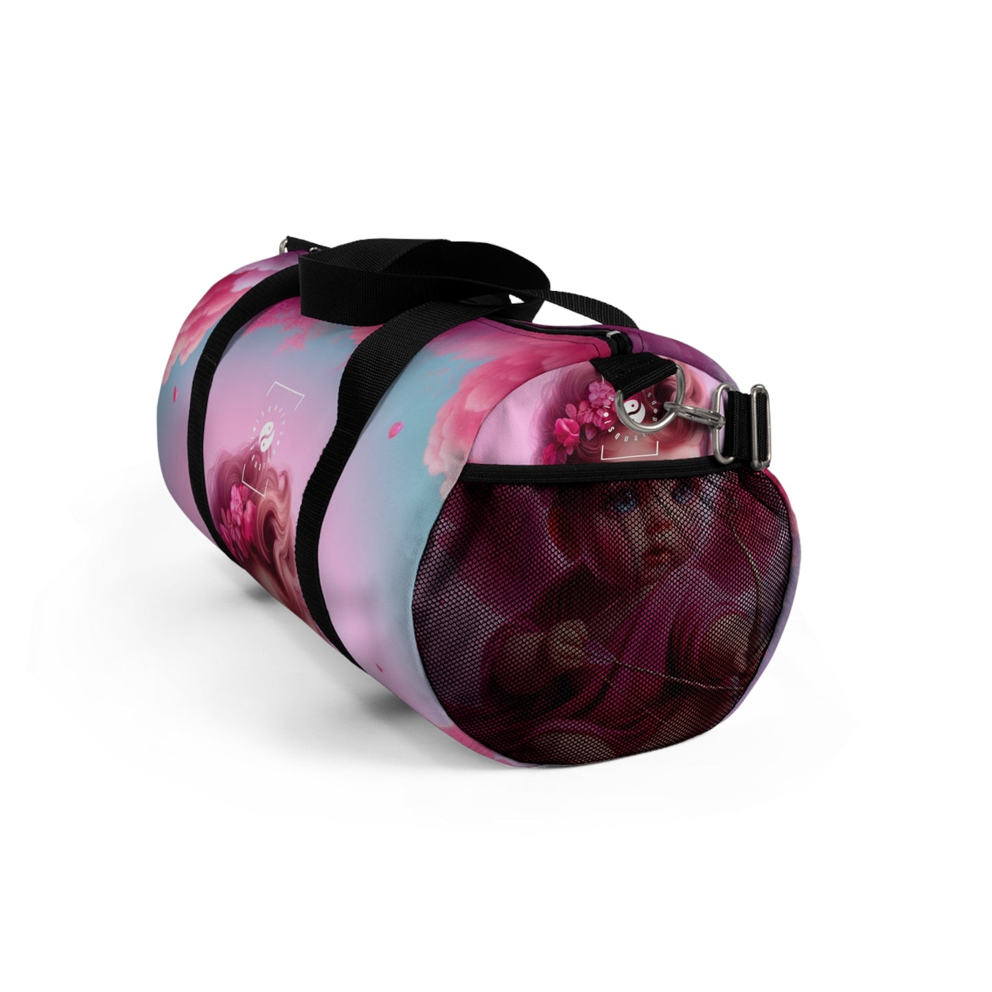 "Bold Blush: A Cupid's Love Affair" - Duffle Bag - iSquaredYoga