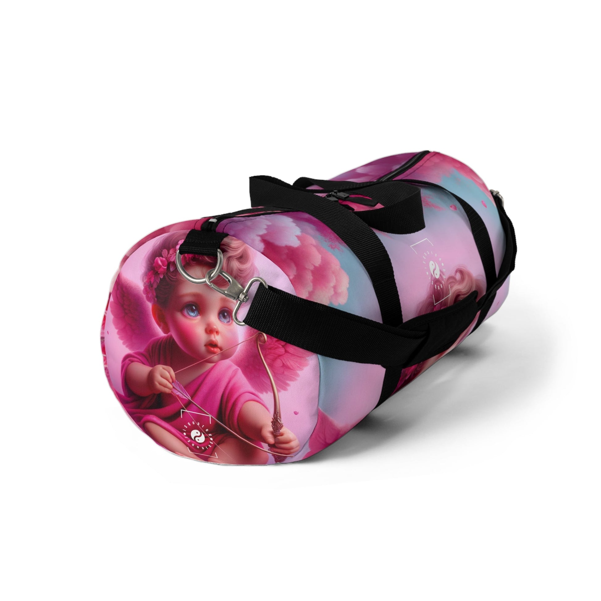 "Bold Blush: A Cupid's Love Affair" - Duffle Bag - iSquaredYoga