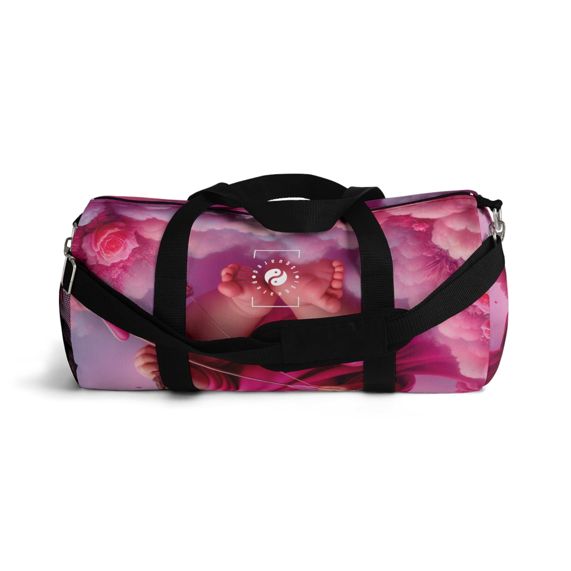 "Bold Blush: A Cupid's Love Affair" - Duffle Bag - iSquaredYoga