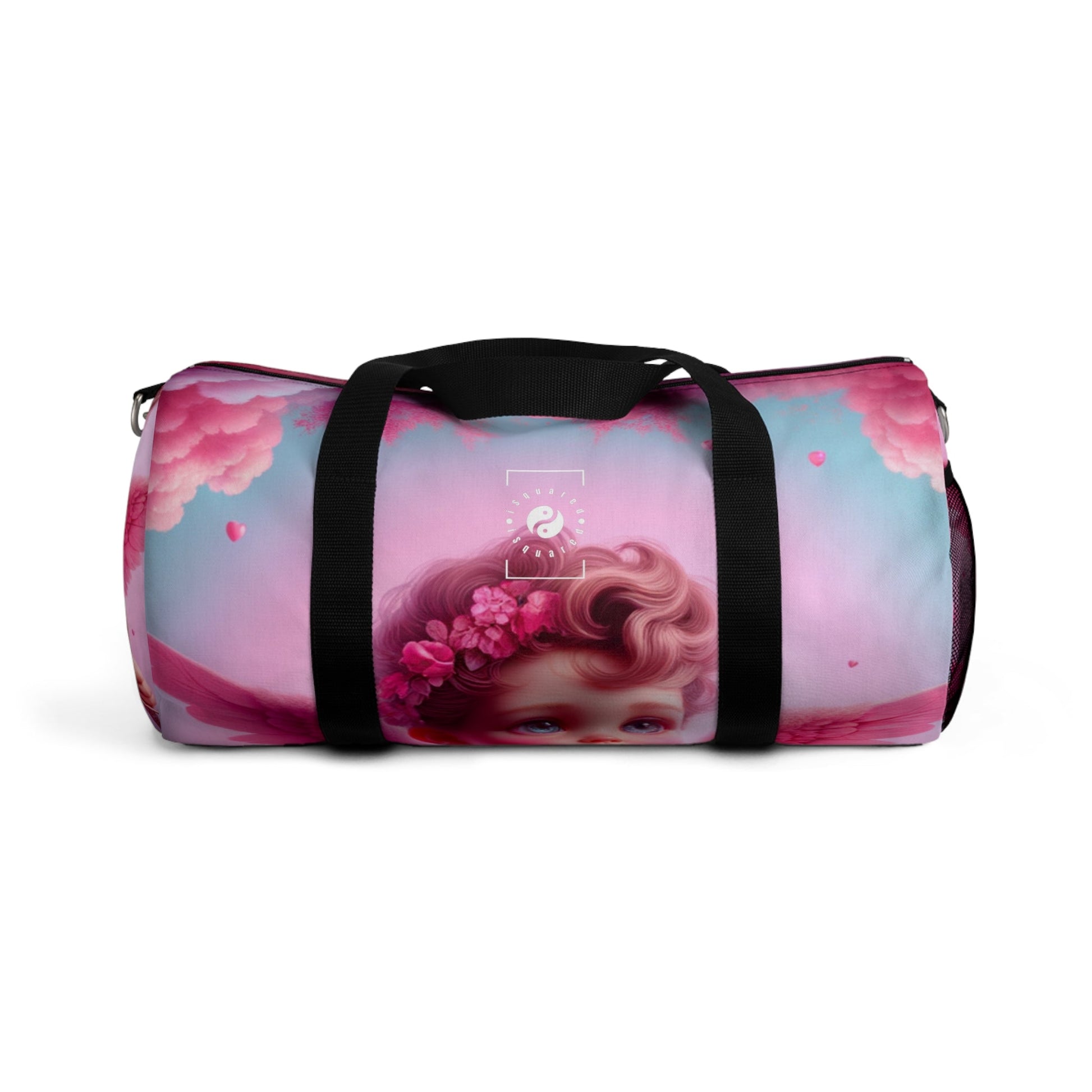 "Bold Blush: A Cupid's Love Affair" - Duffle Bag - iSquaredYoga