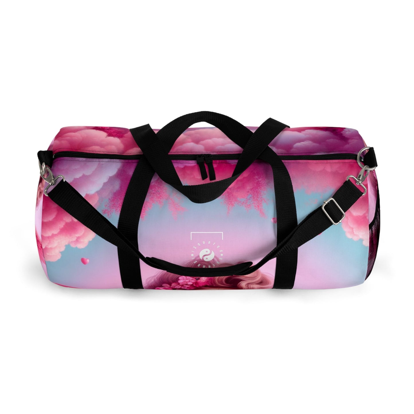 "Bold Blush: A Cupid's Love Affair" - Duffle Bag - iSquaredYoga