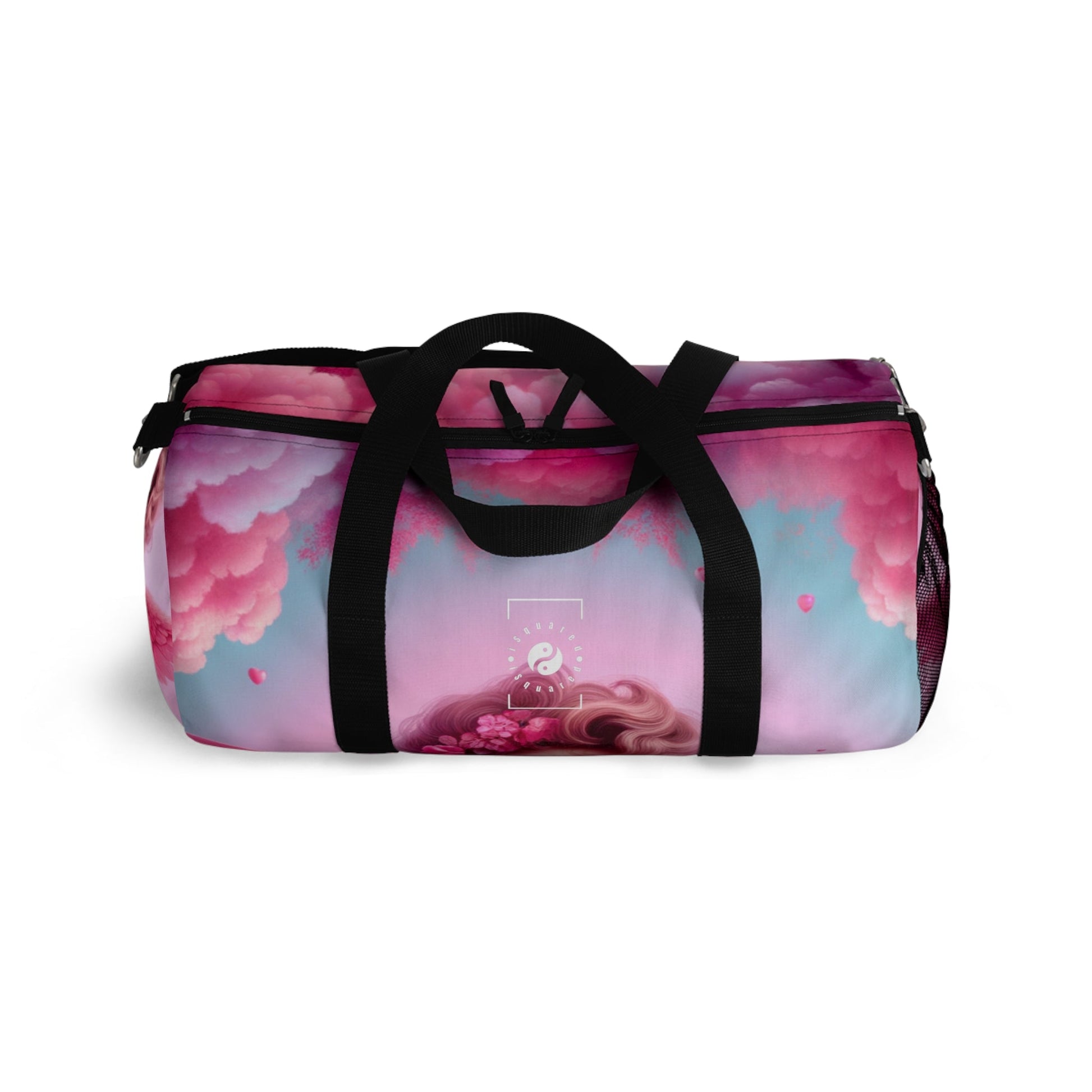 "Bold Blush: A Cupid's Love Affair" - Duffle Bag - iSquaredYoga