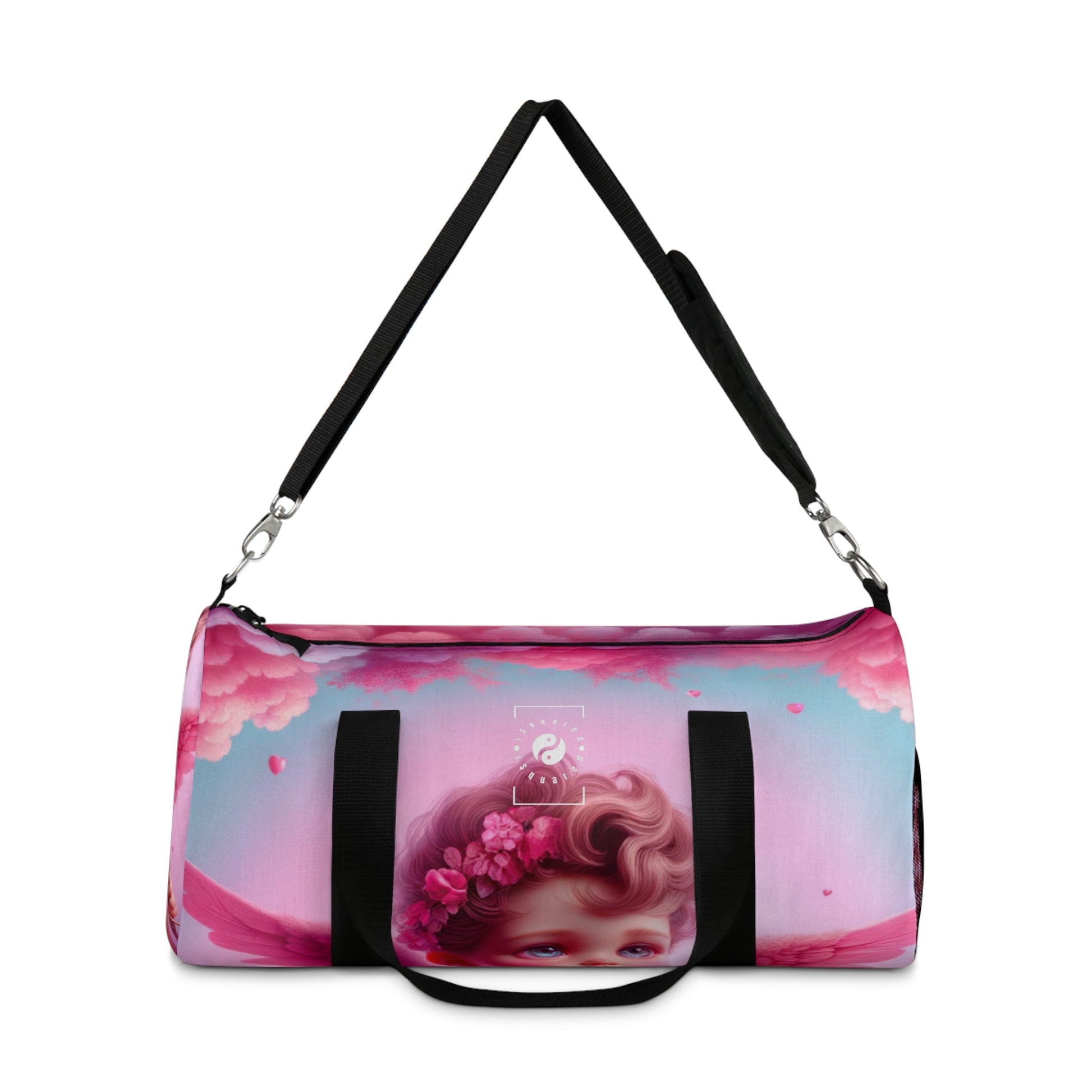 "Bold Blush: A Cupid's Love Affair" - Duffle Bag - iSquaredYoga