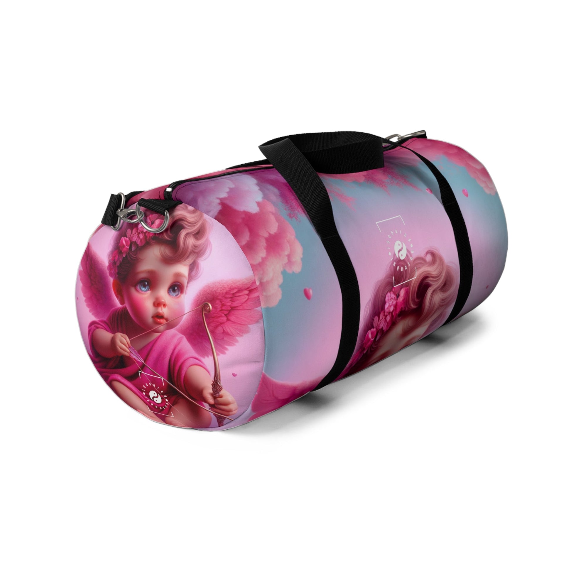 "Bold Blush: A Cupid's Love Affair" - Duffle Bag - iSquaredYoga