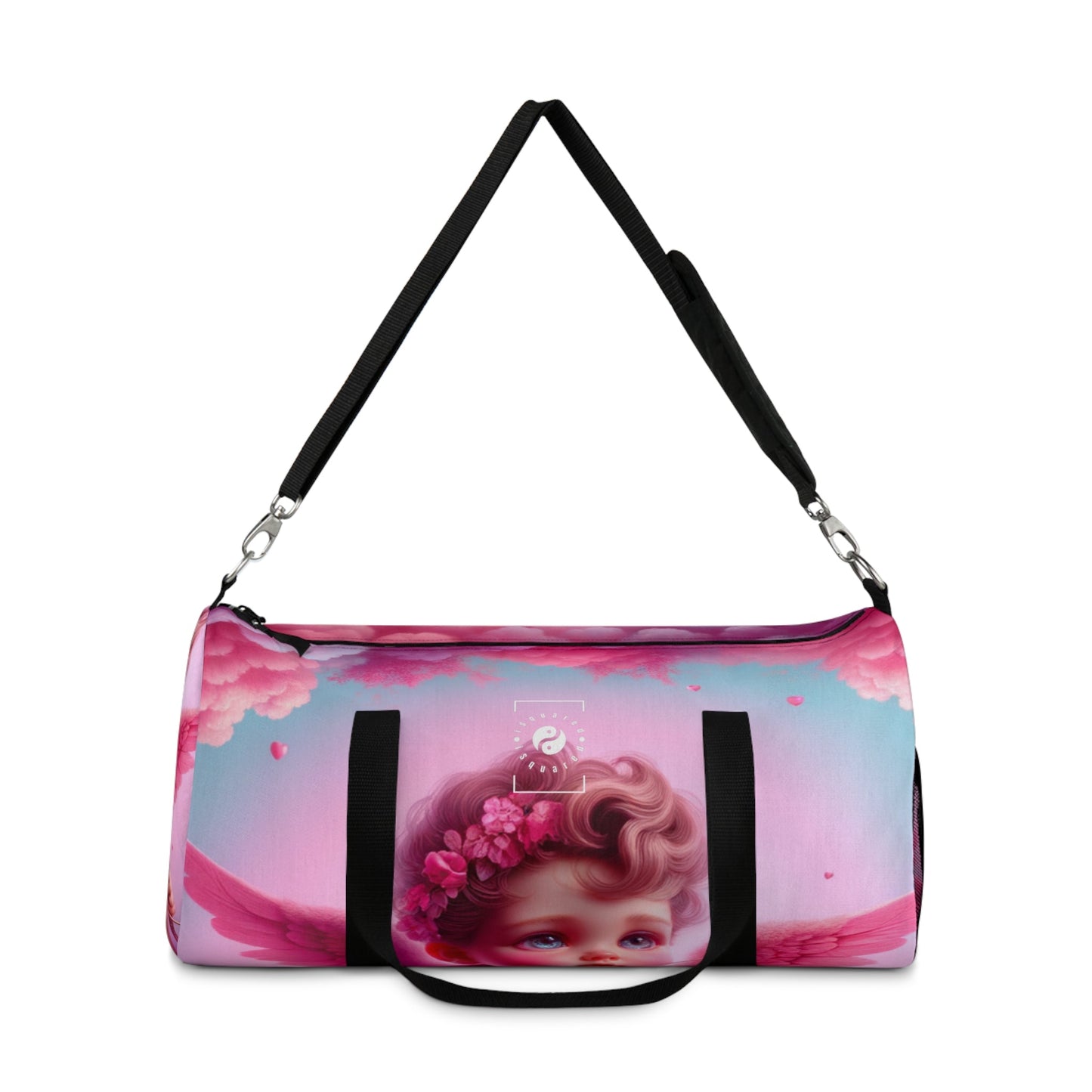 "Bold Blush: A Cupid's Love Affair" - Duffle Bag - iSquaredYoga