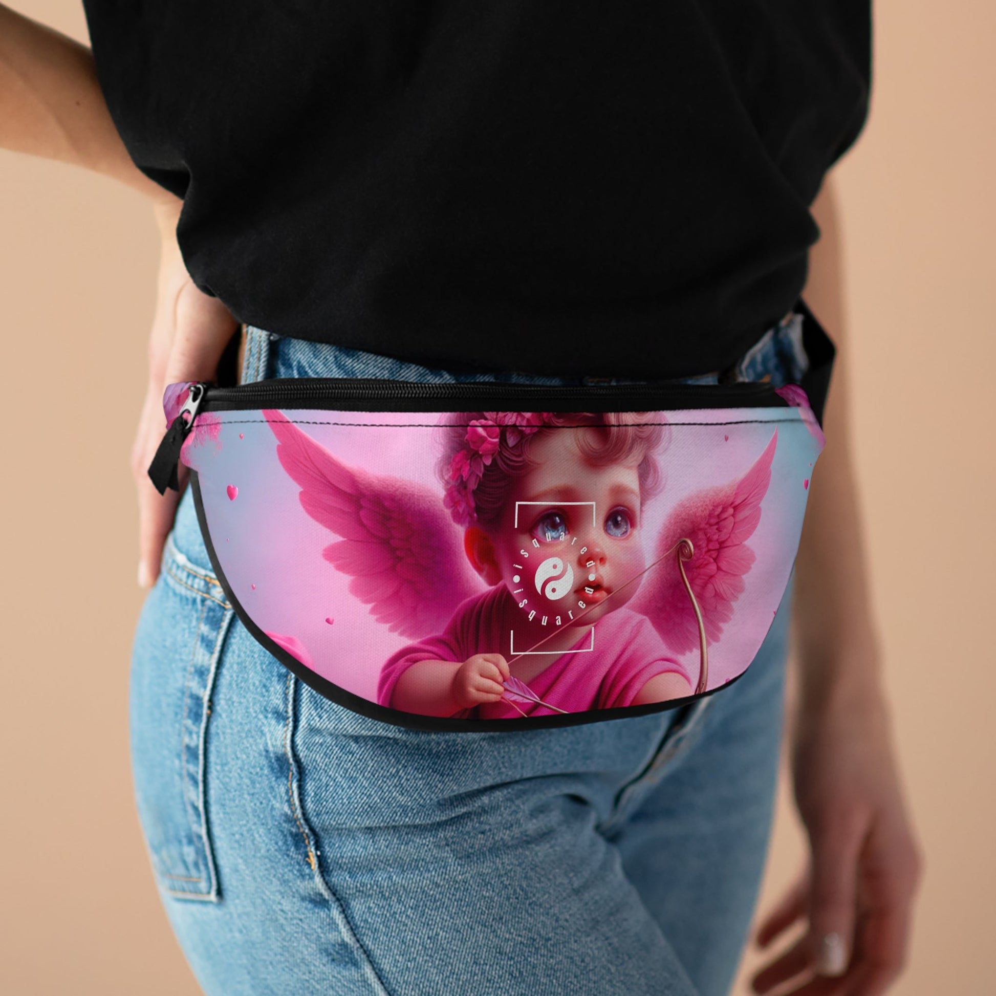 "Bold Blush: A Cupid's Love Affair" - Fanny Pack - iSquaredYoga