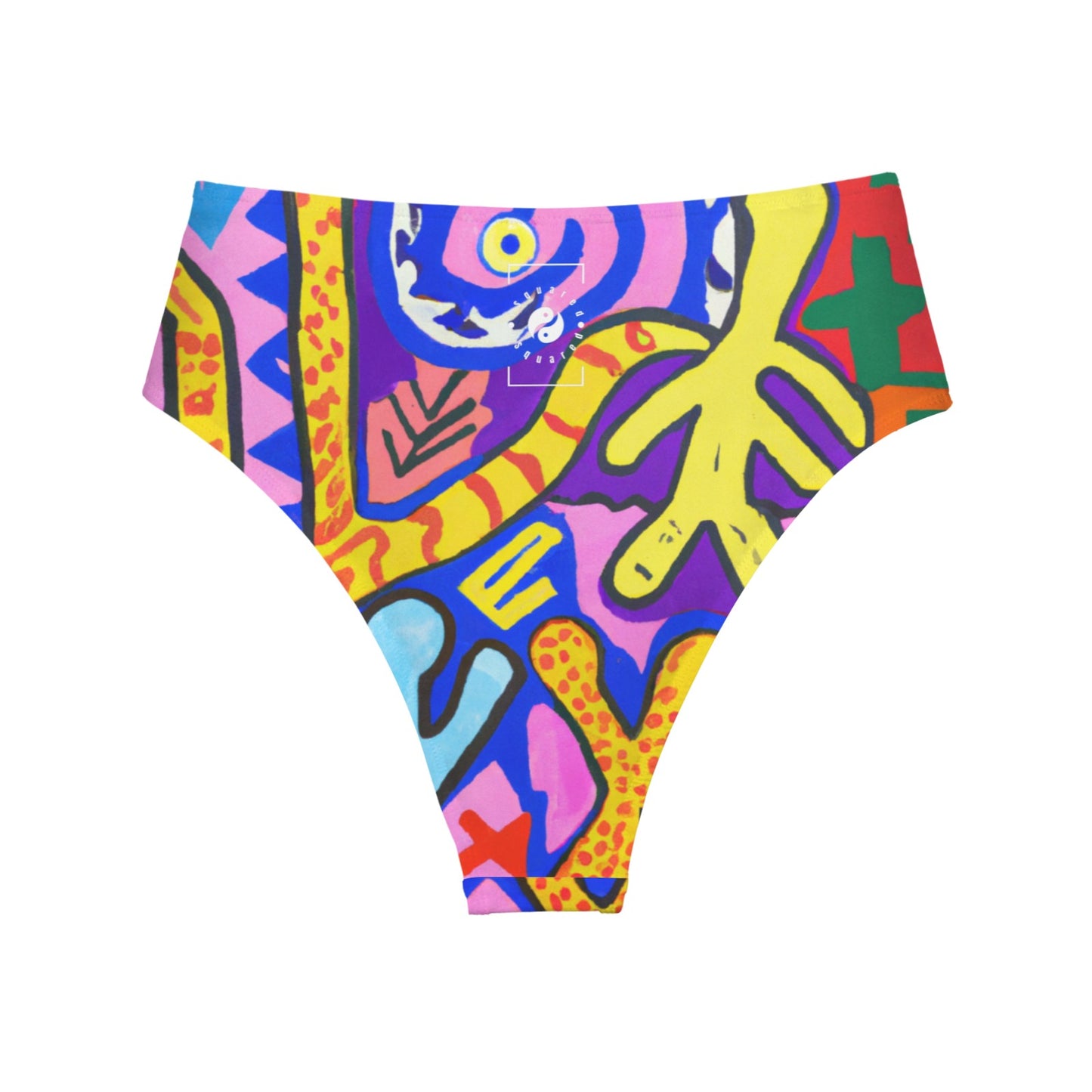 Symbolic Jamboree - High Waisted Bikini Bottom