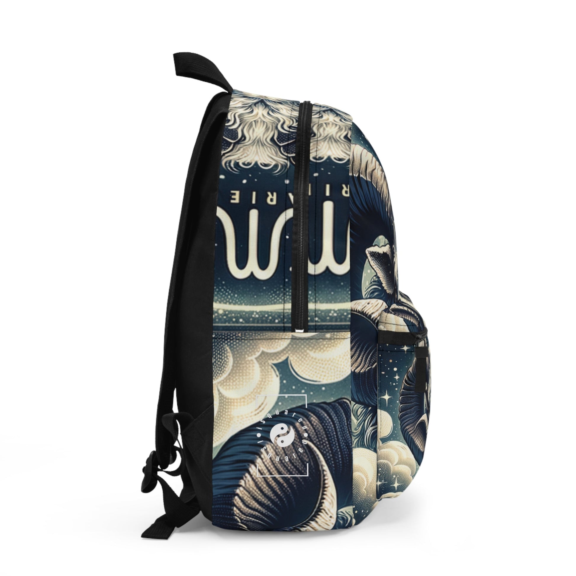 "Celestial Ram Ascendant" - Backpack - iSquaredYoga