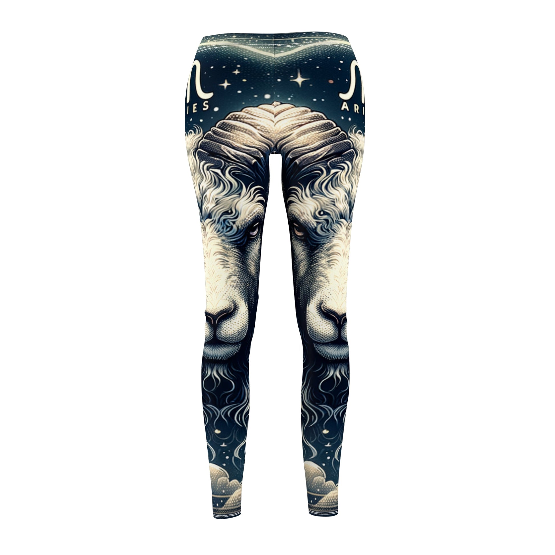 "Celestial Ram Ascendant" - Casual Leggings - iSquaredYoga