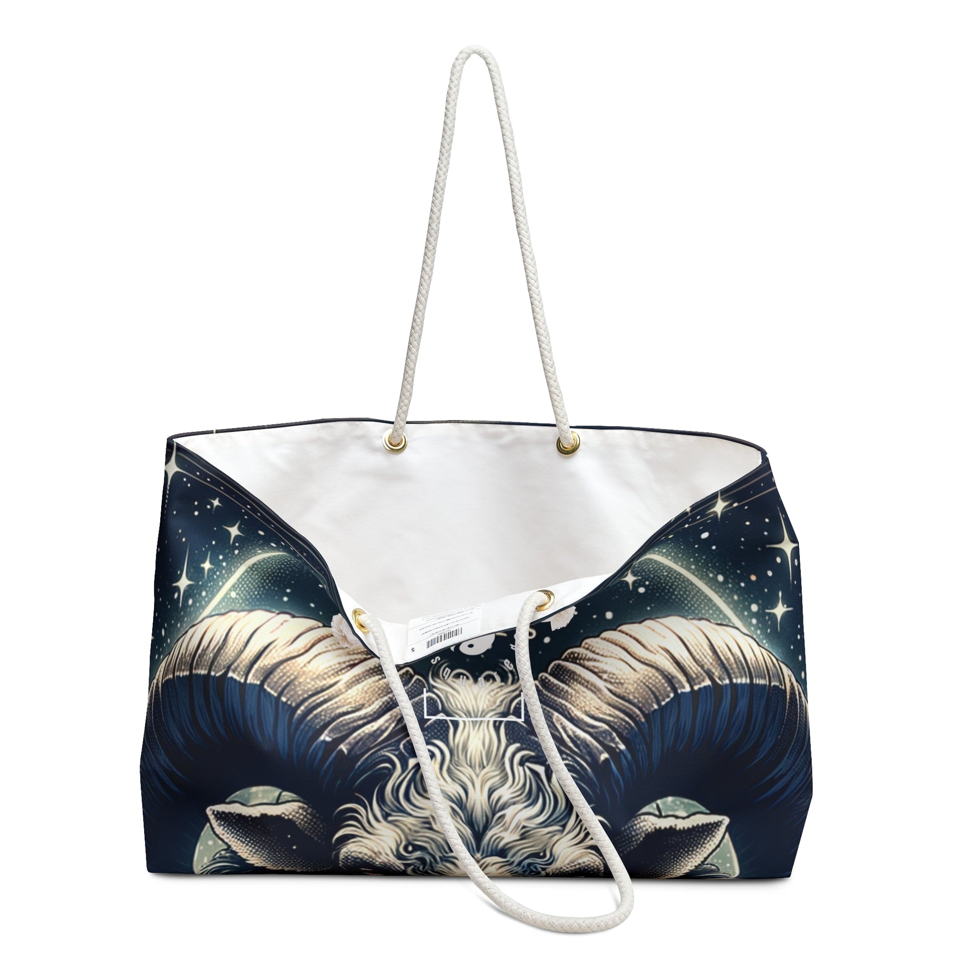 "Celestial Ram Ascendant" - Casual Yoga Bag - iSquaredYoga