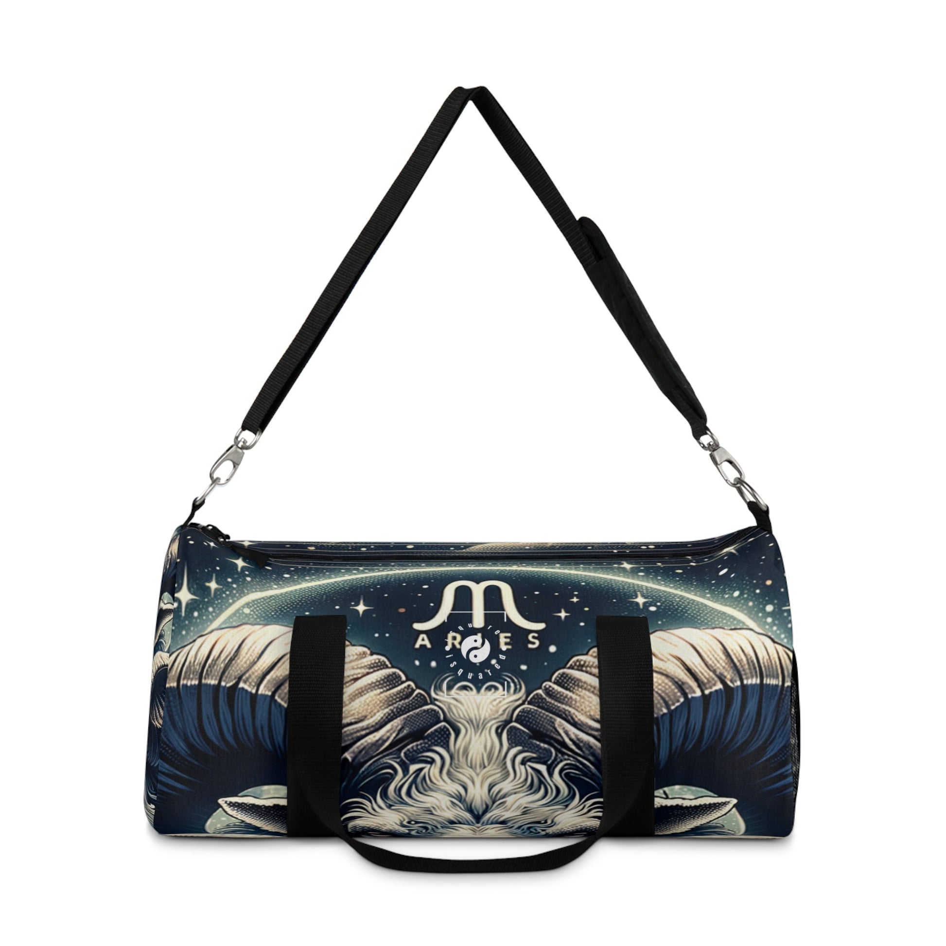 "Celestial Ram Ascendant" - Duffle Bag - iSquaredYoga