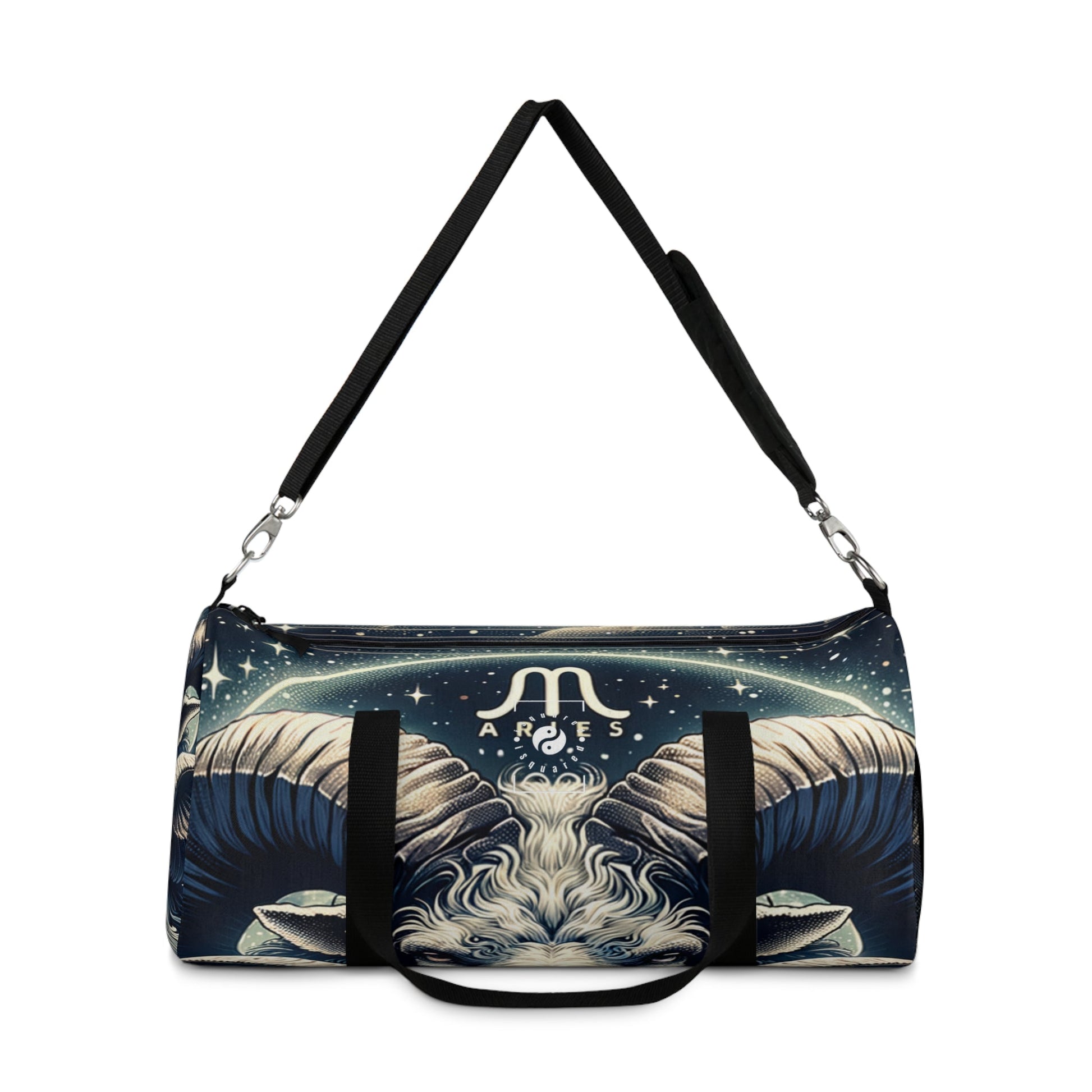 "Celestial Ram Ascendant" - Duffle Bag - iSquaredYoga