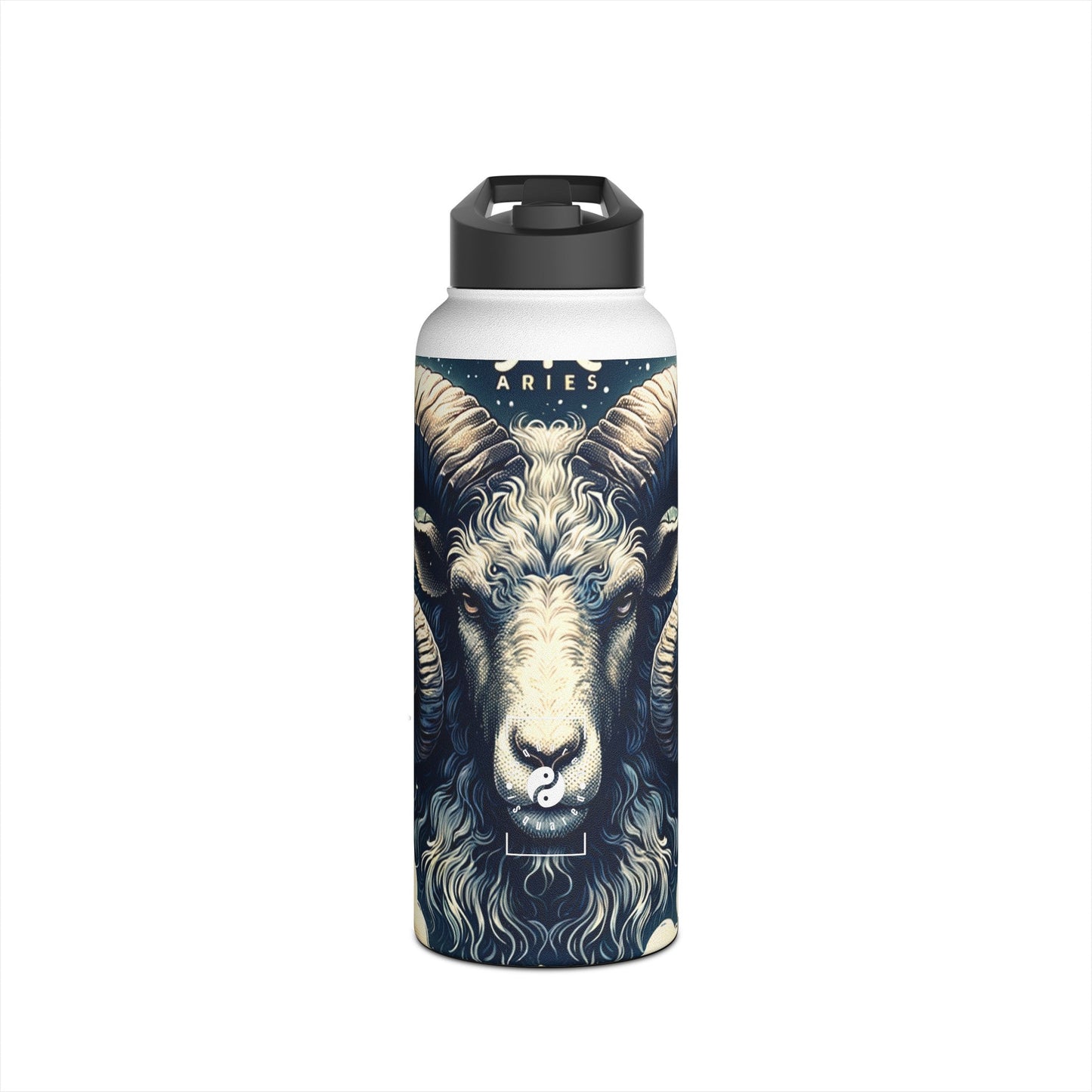 "Celestial Ram Ascendant" - Water Bottle - iSquaredYoga