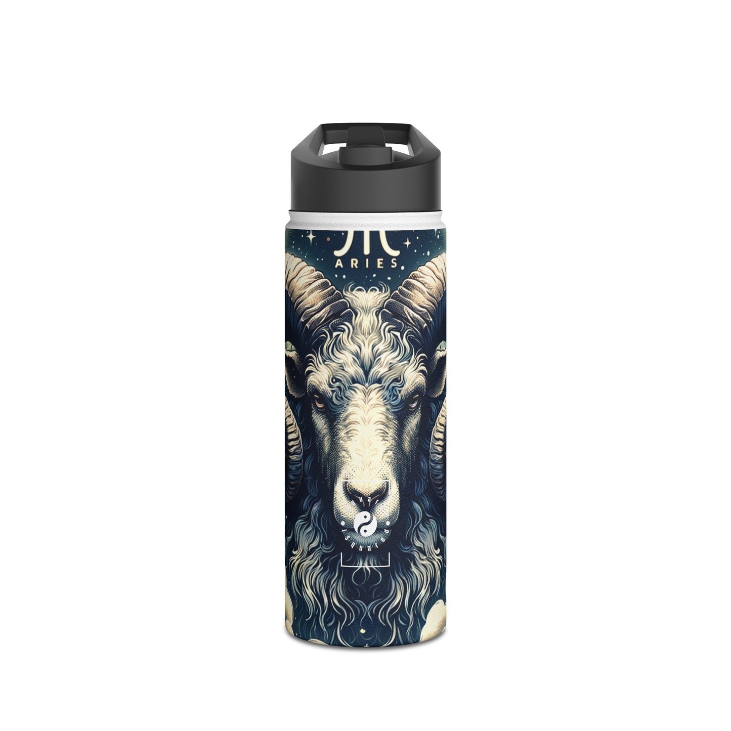 "Celestial Ram Ascendant" - Water Bottle - iSquaredYoga