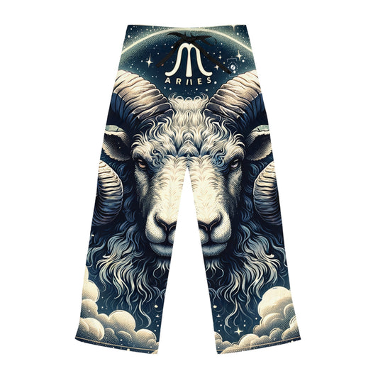 "Celestial Ram Ascendant" - Women lounge pants - iSquaredYoga