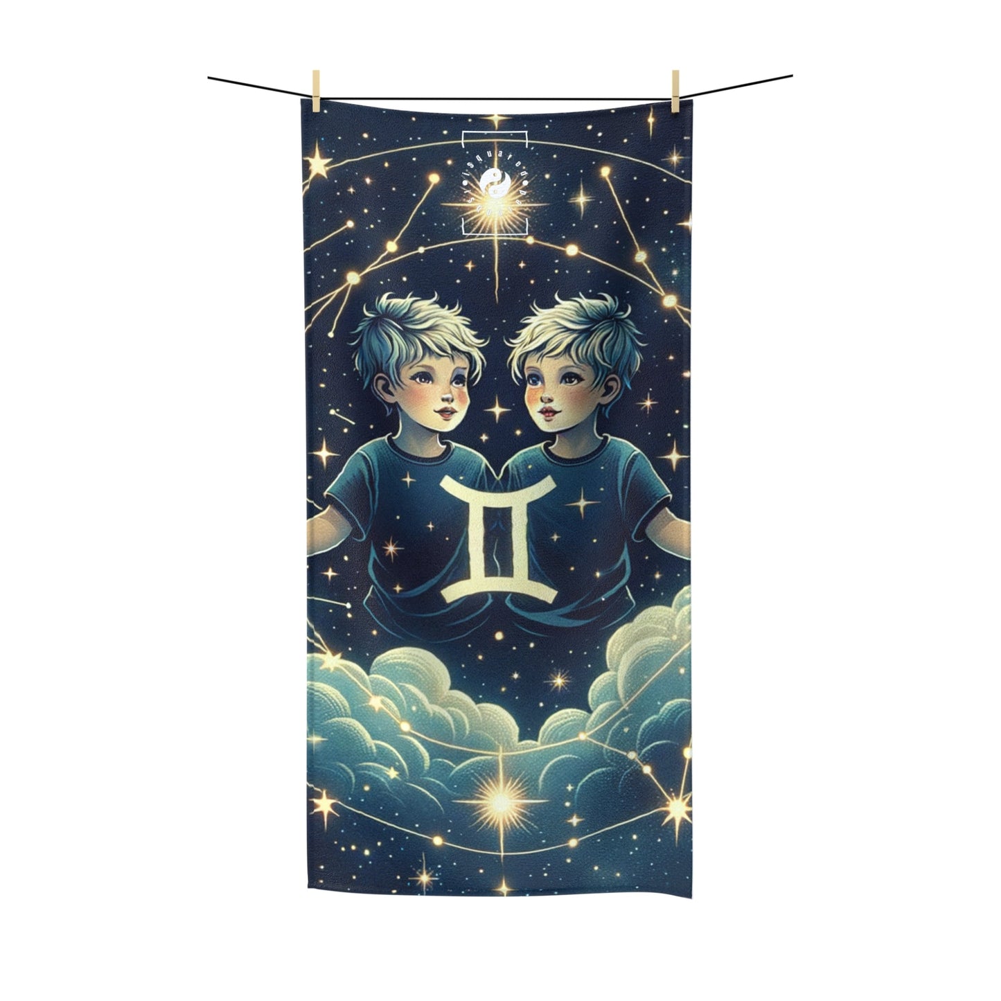 "Celestial Twinfinity" - All Purpose Yoga Towel - iSquaredYoga