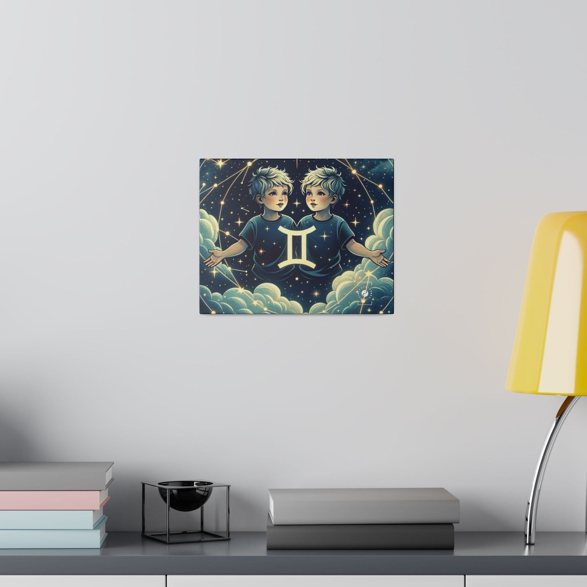 "Celestial Twinfinity" - Art Print Canvas - iSquaredYoga