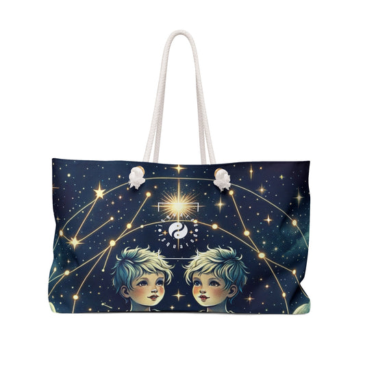 "Celestial Twinfinity" - Casual Yoga Bag - iSquaredYoga