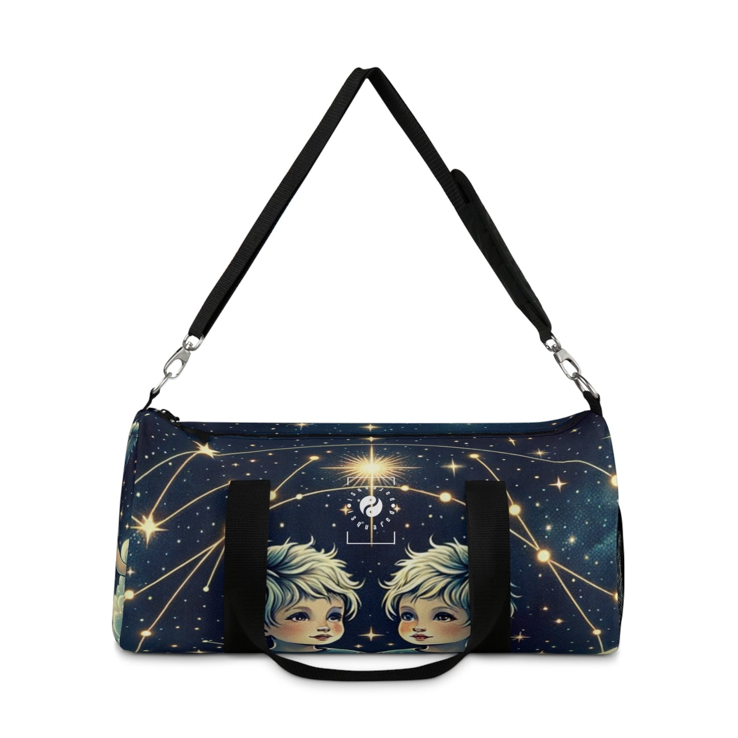 "Celestial Twinfinity" - Duffle Bag - iSquaredYoga