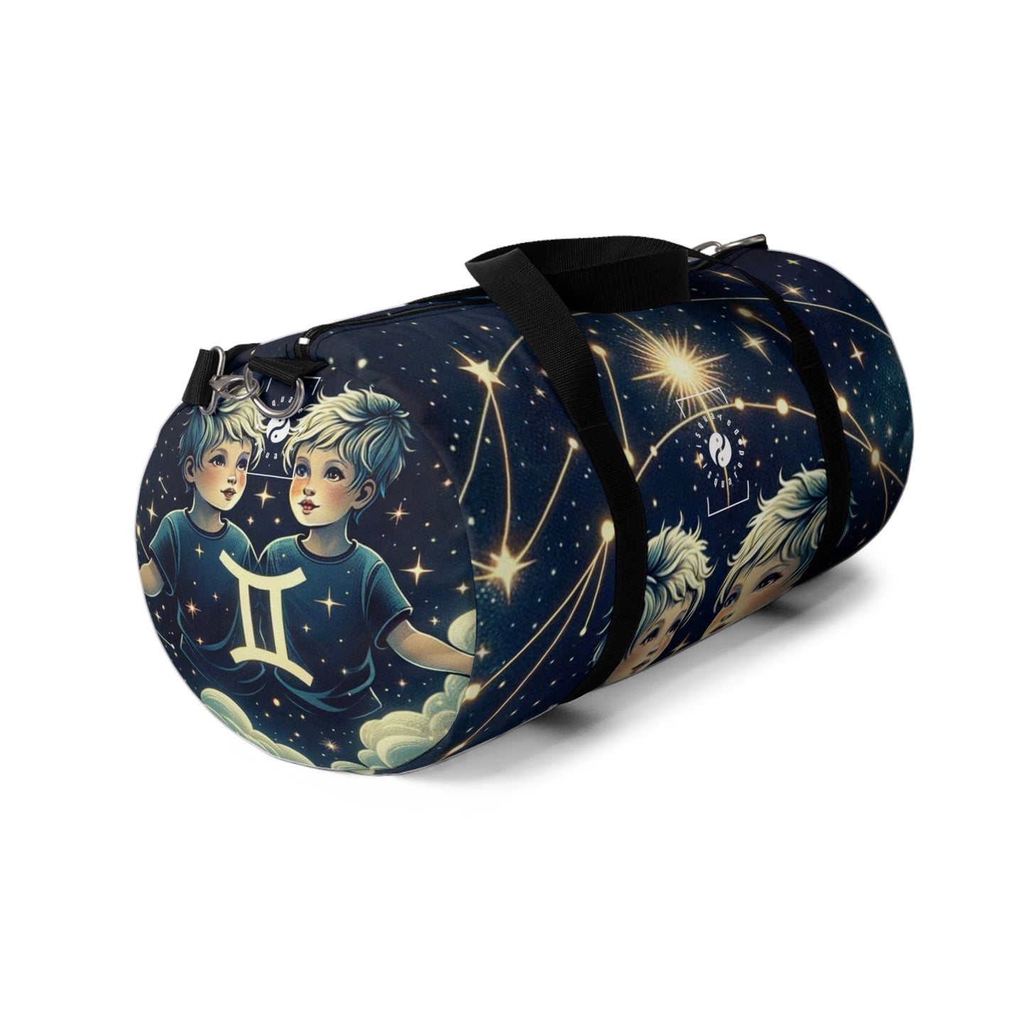 "Celestial Twinfinity" - Duffle Bag - iSquaredYoga