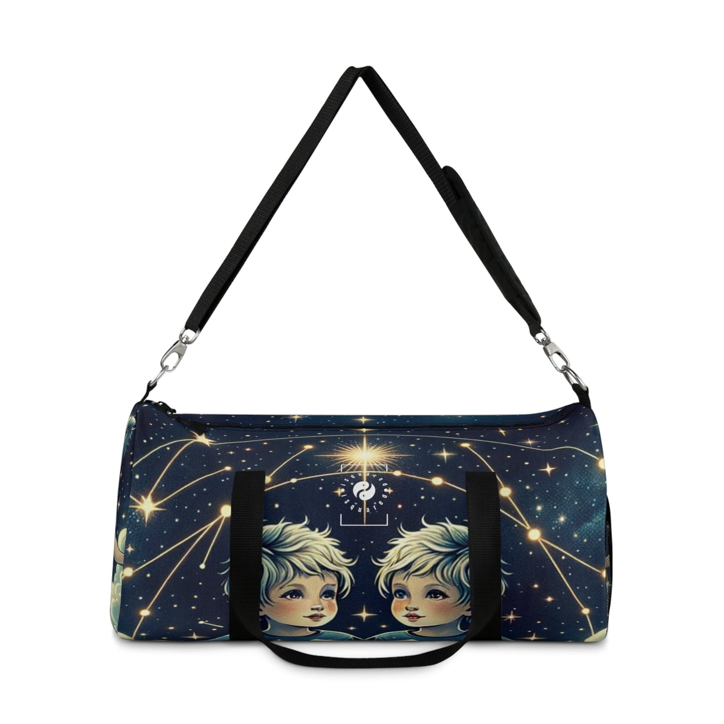 "Celestial Twinfinity" - Duffle Bag - iSquaredYoga