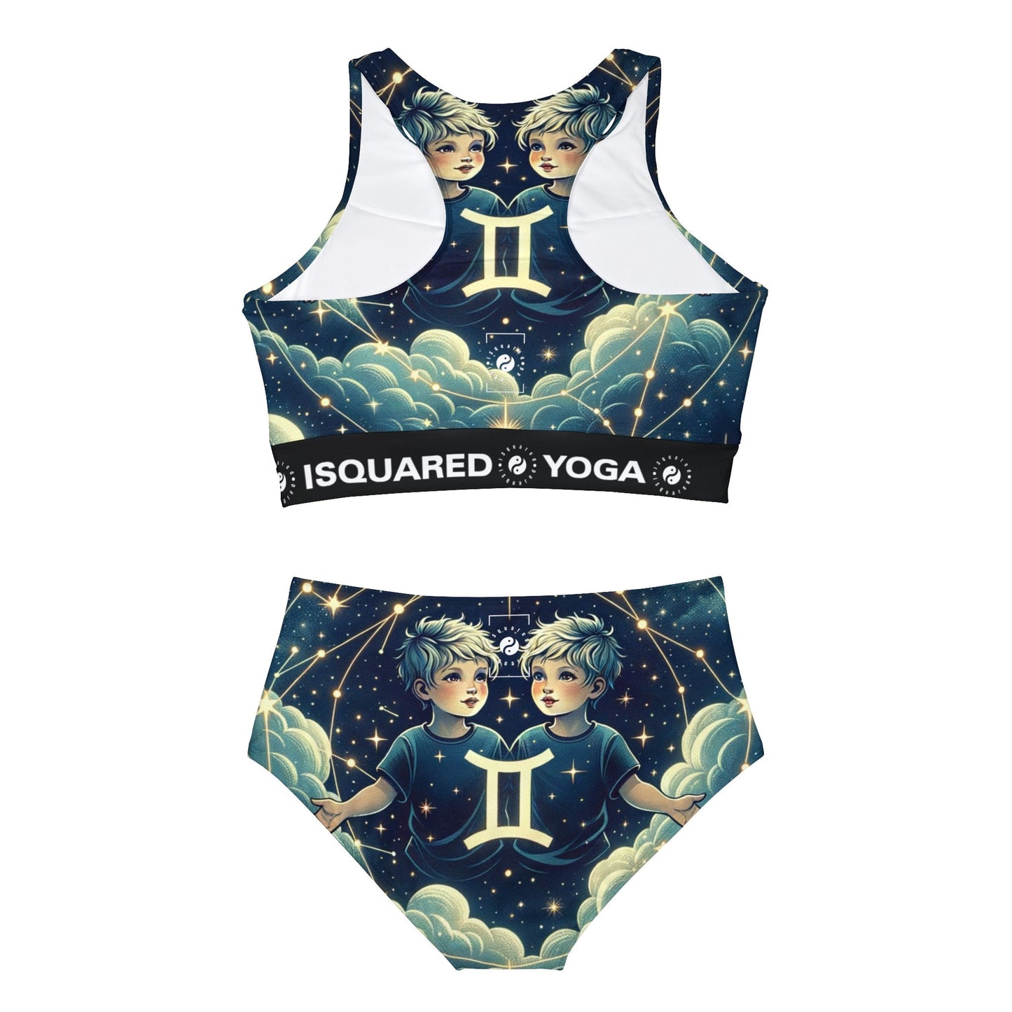 "Celestial Twinfinity" - Hot Yoga Bikini Set - iSquaredYoga