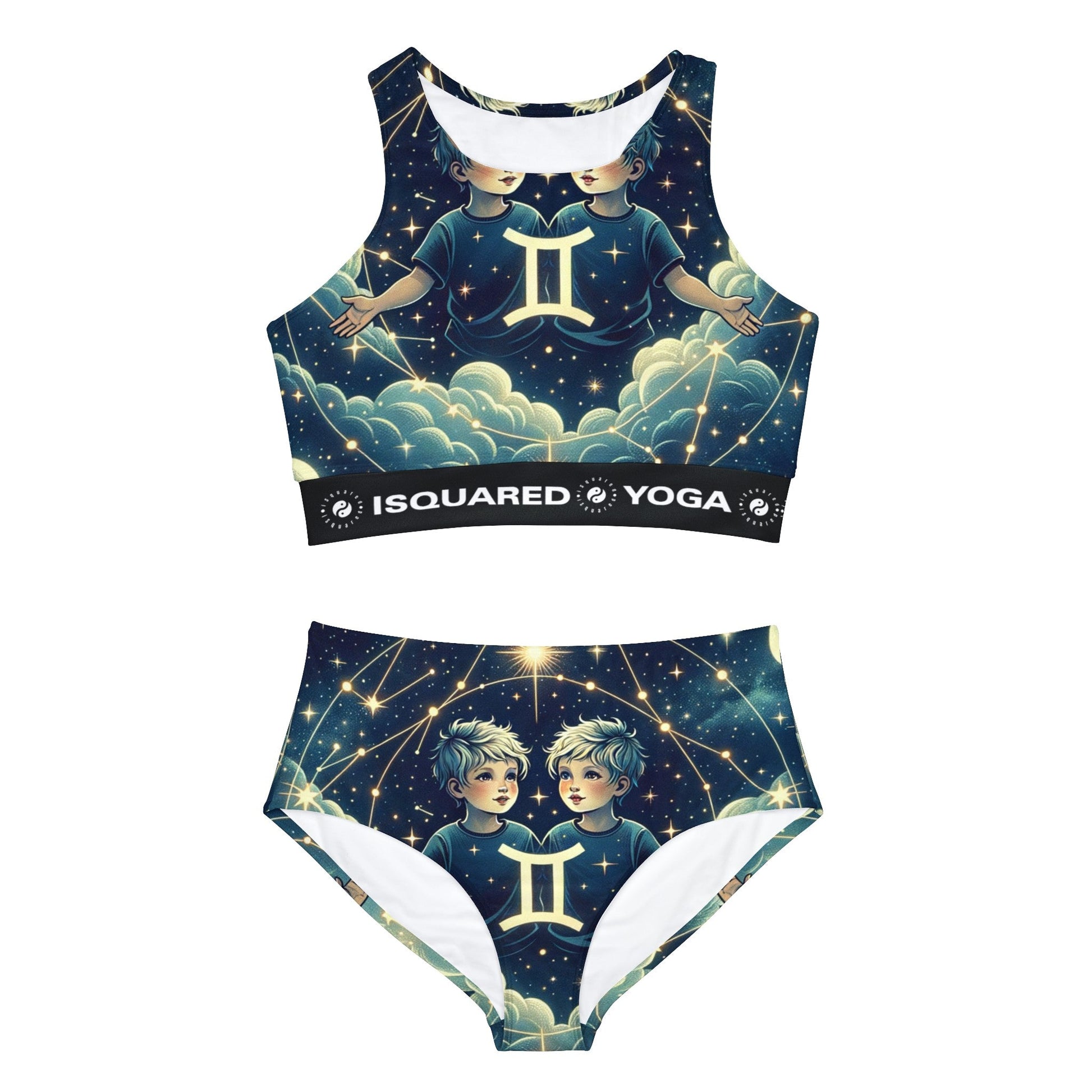 "Celestial Twinfinity" - Hot Yoga Bikini Set - iSquaredYoga