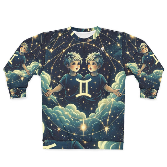 "Celestial Twinfinity" - Unisex Sweatshirt - iSquaredYoga