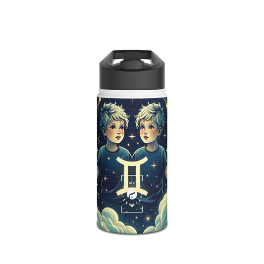 "Celestial Twinfinity" - Water Bottle - iSquaredYoga