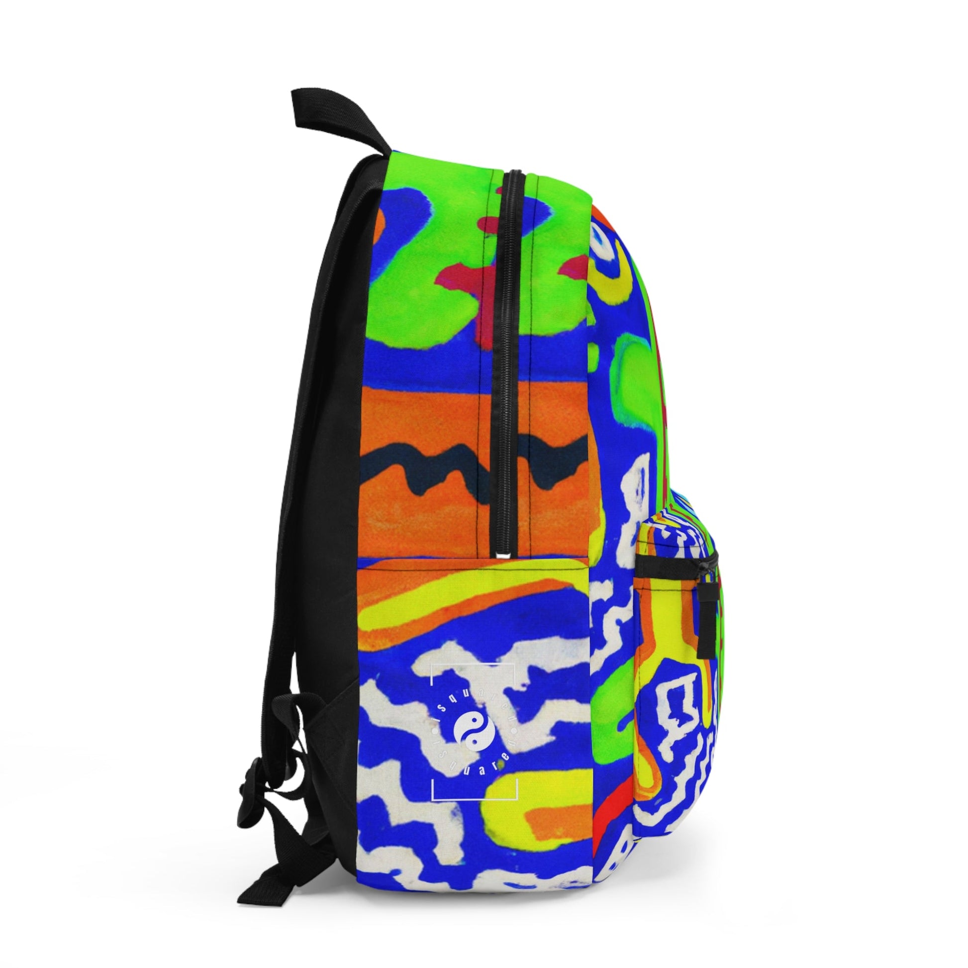 "Chroma Glyphe Symphony" - Backpack - iSquaredYoga