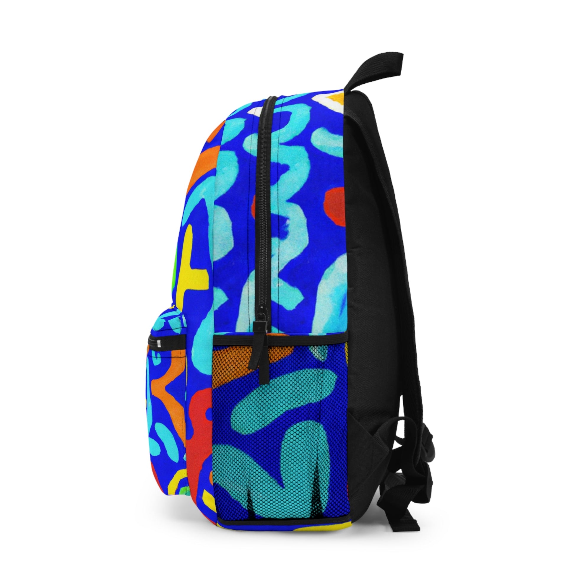 "Chroma Glyphe Symphony" - Backpack - iSquaredYoga