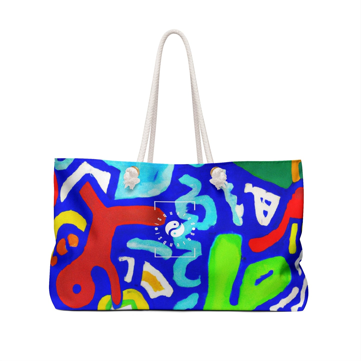 "Chroma Glyphe Symphony" - Casual Yoga Bag - iSquaredYoga