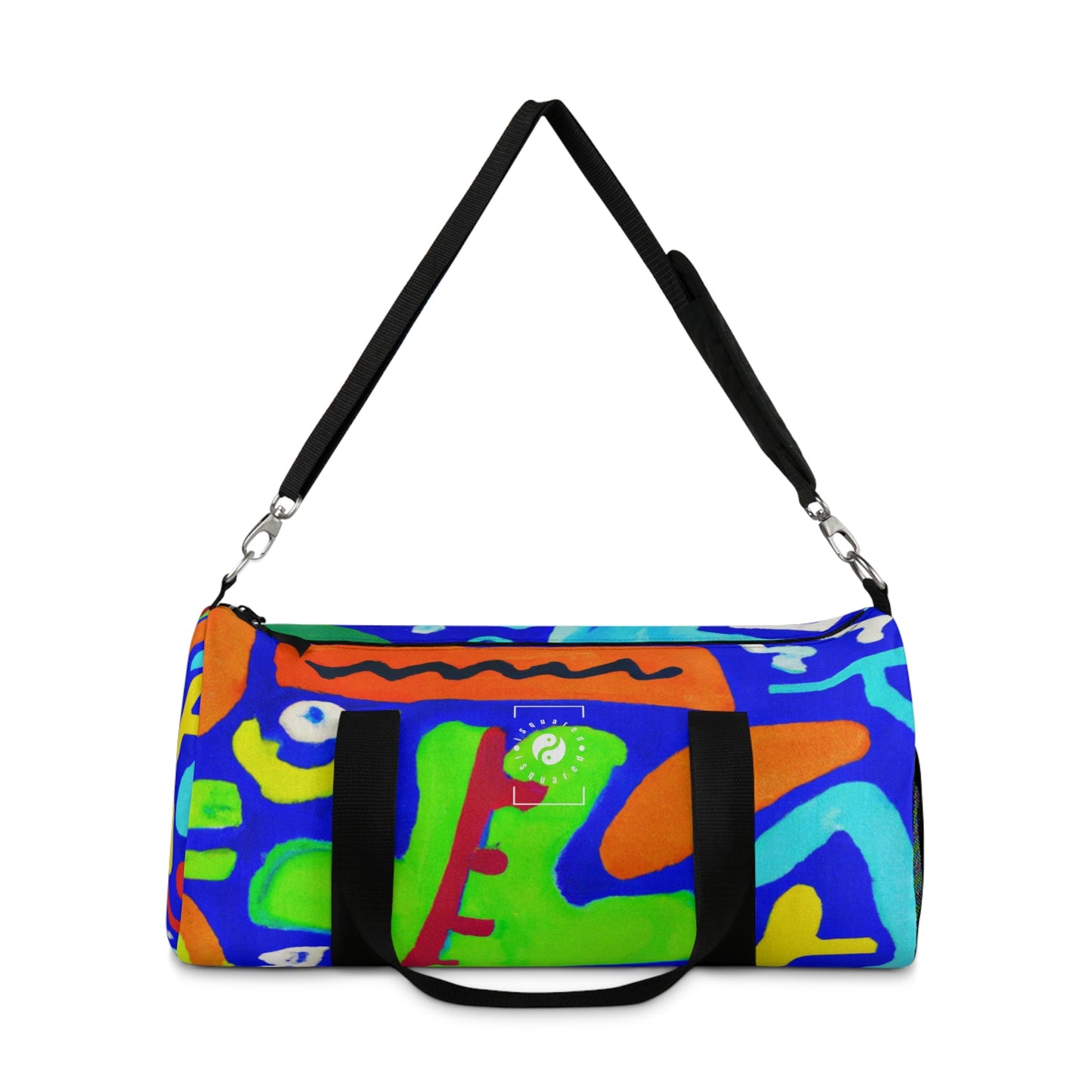 "Chroma Glyphe Symphony" - Duffle Bag - iSquaredYoga