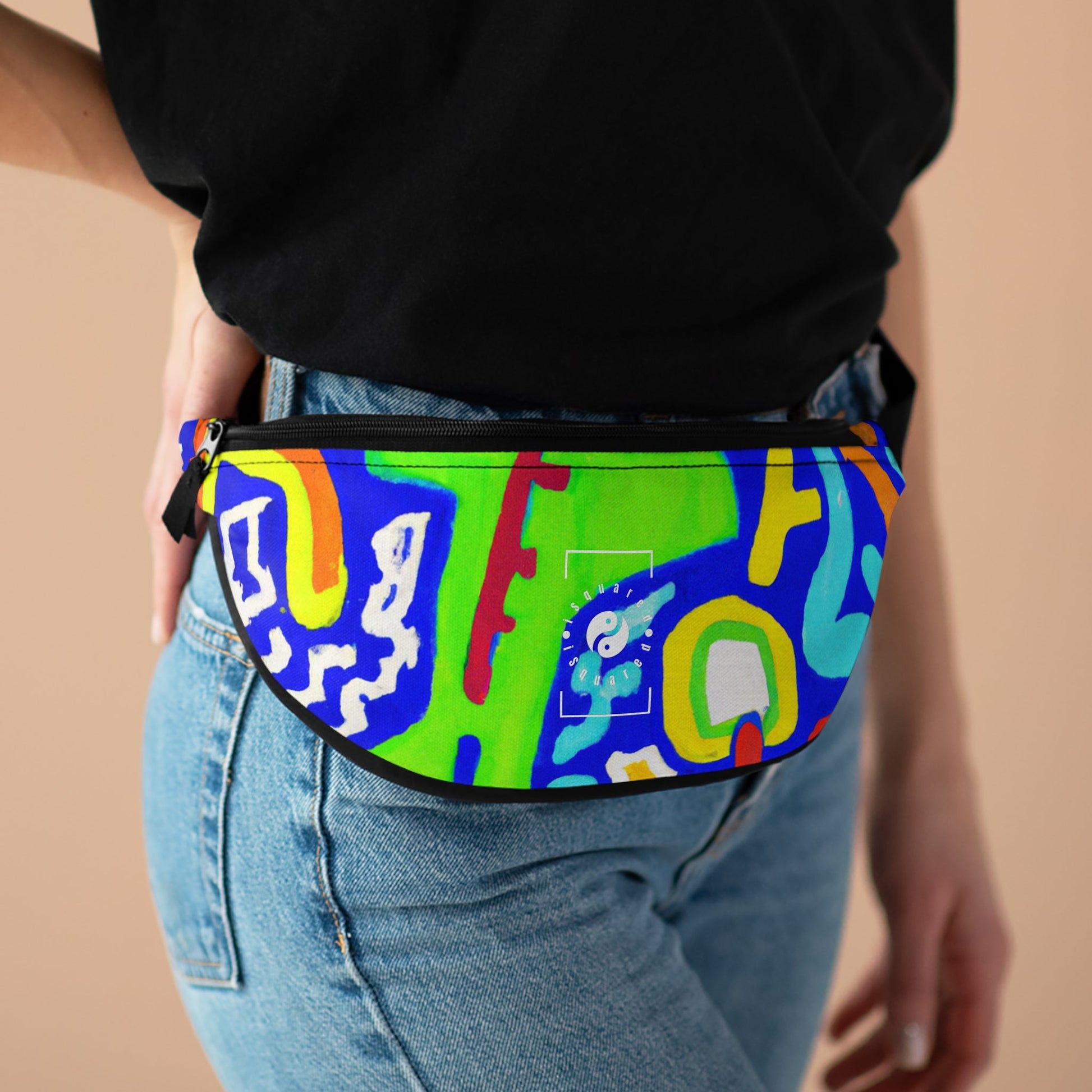 "Chroma Glyphe Symphony" - Fanny Pack - iSquaredYoga