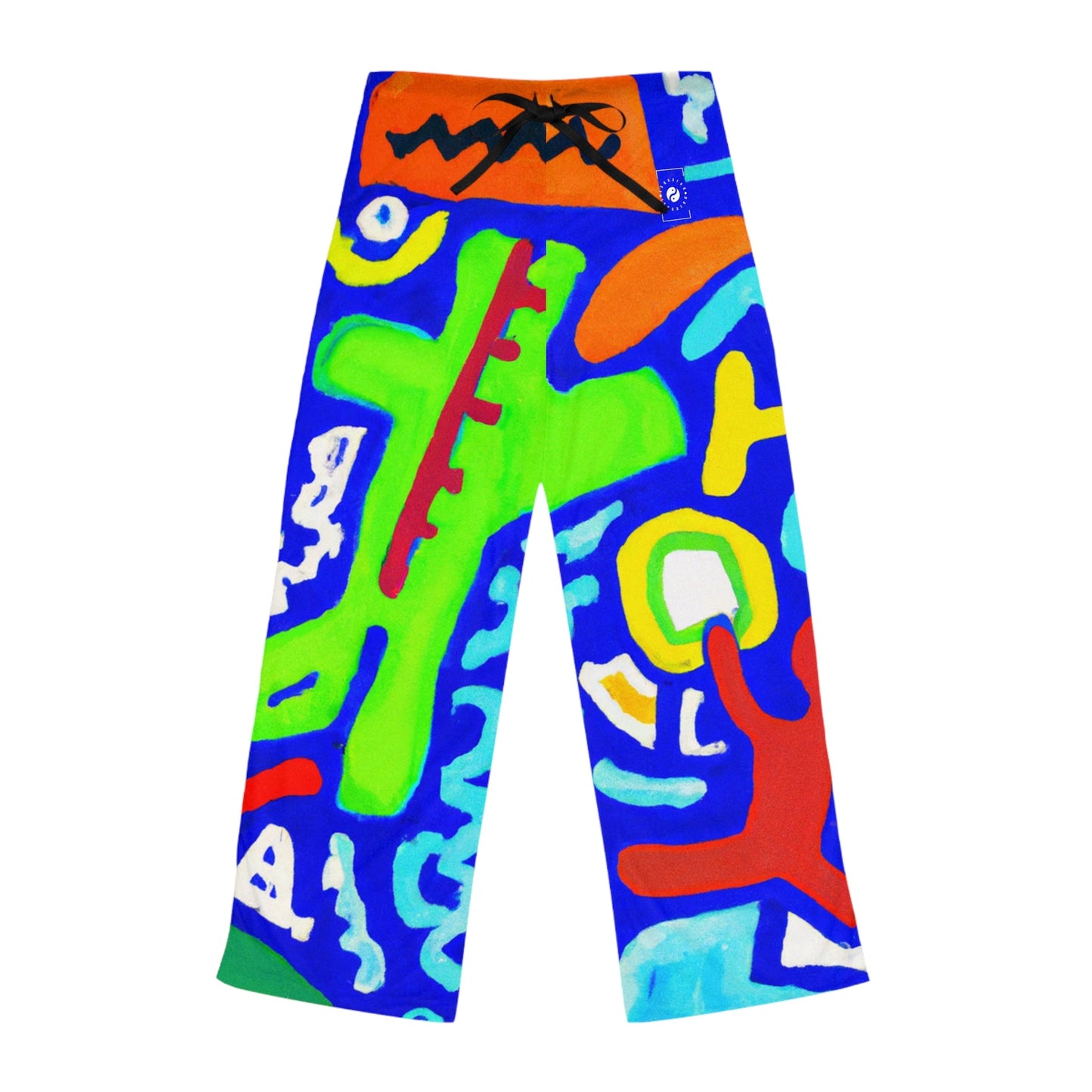 "Chroma Glyphe Symphony" - Women lounge pants - iSquaredYoga