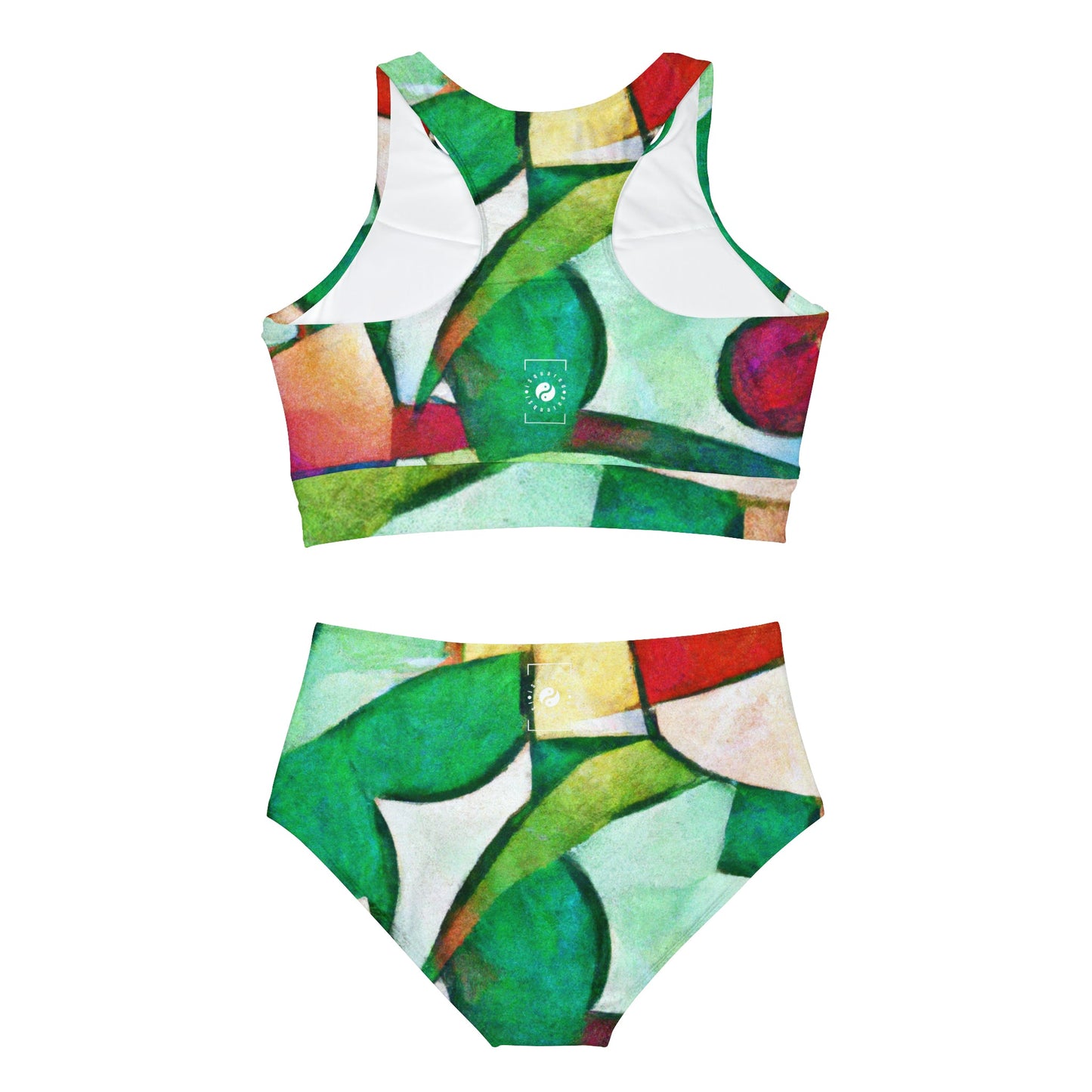 "Chromatic Arcadia" - Hot Yoga Bikini Set - iSquaredYoga