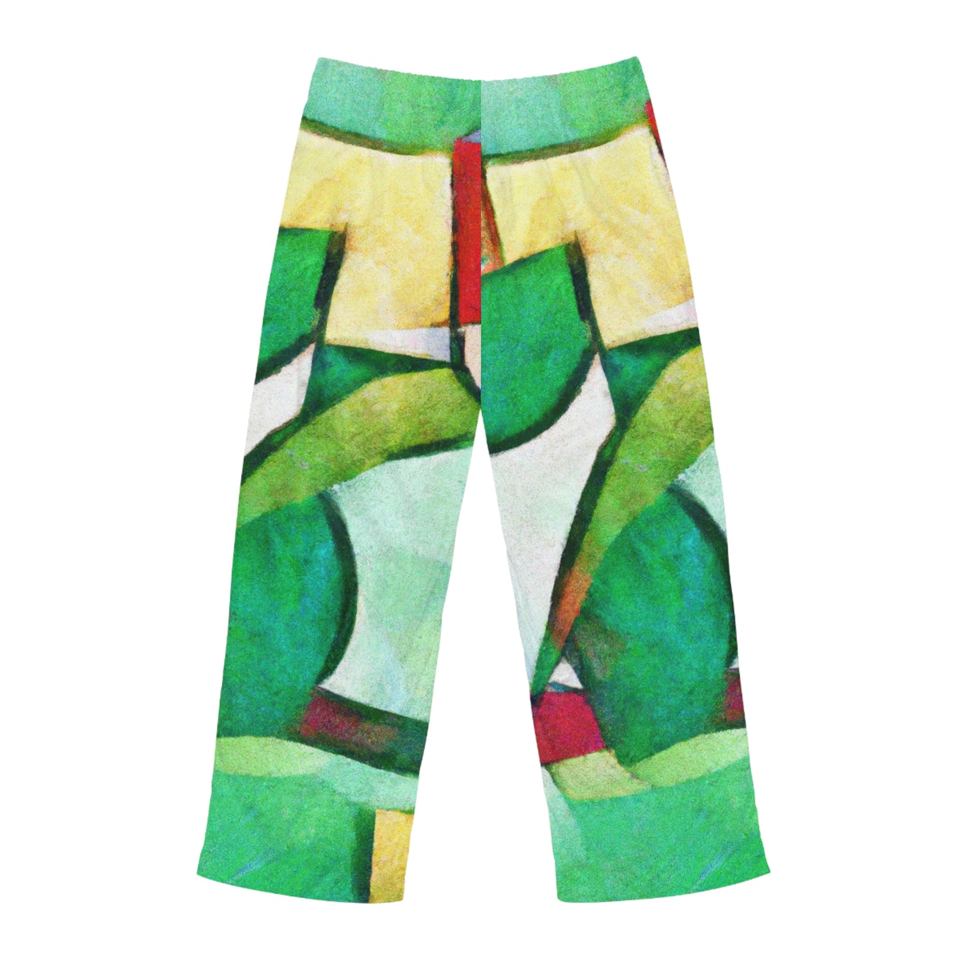 "Chromatic Arcadia" - men's Lounge Pants - iSquaredYoga