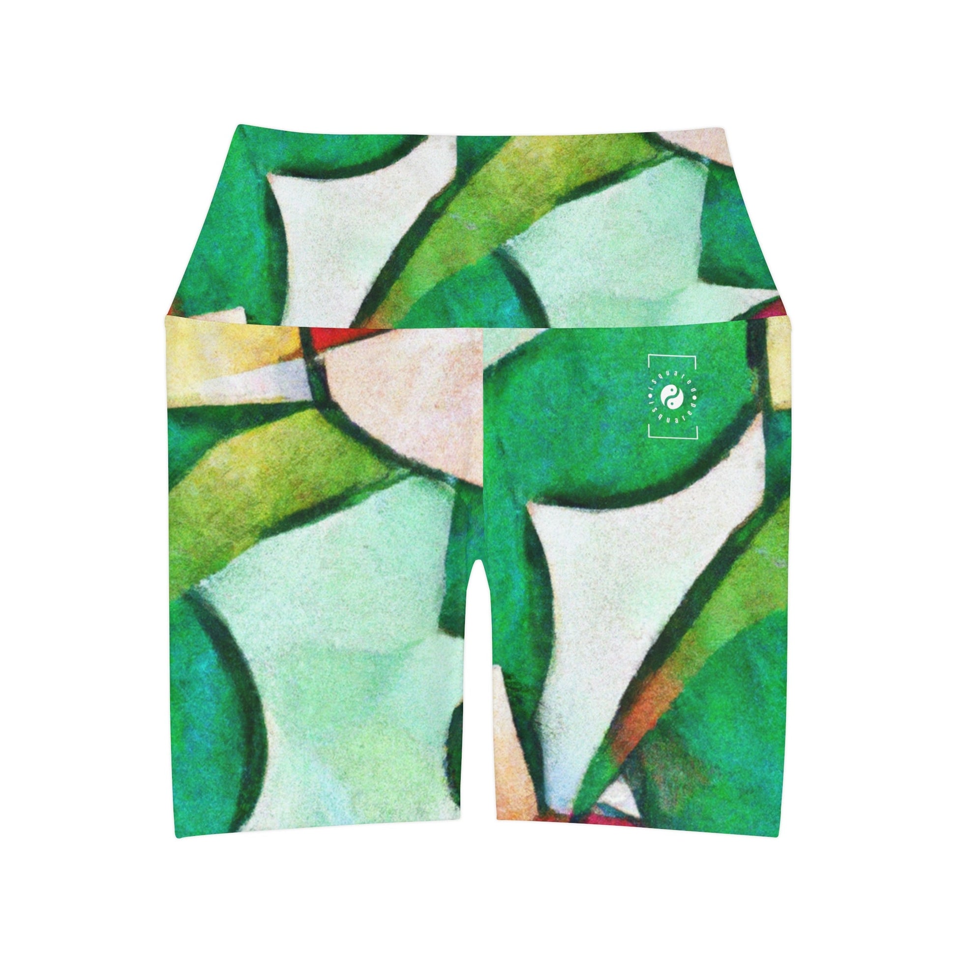 "Chromatic Arcadia" - shorts - iSquaredYoga