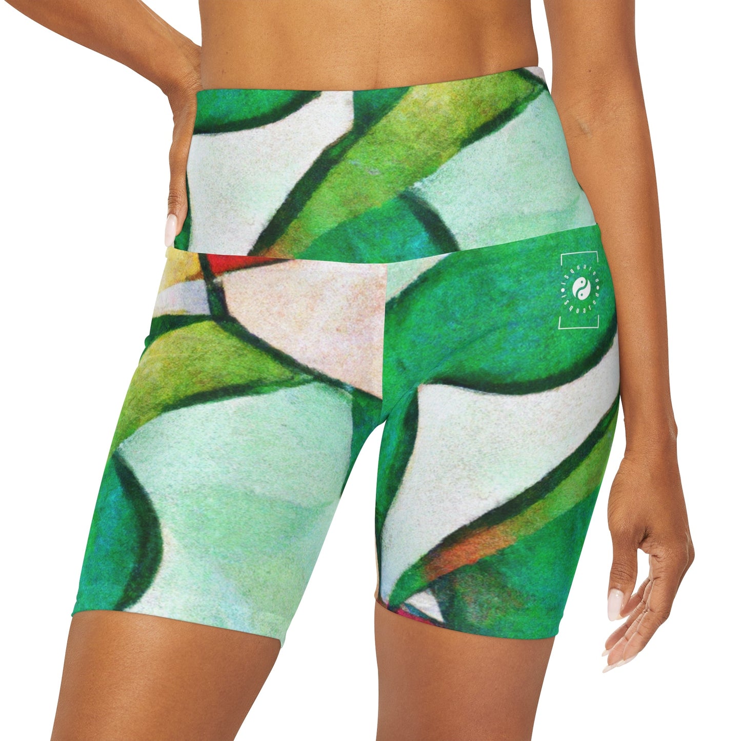 "Chromatic Arcadia" - shorts - iSquaredYoga