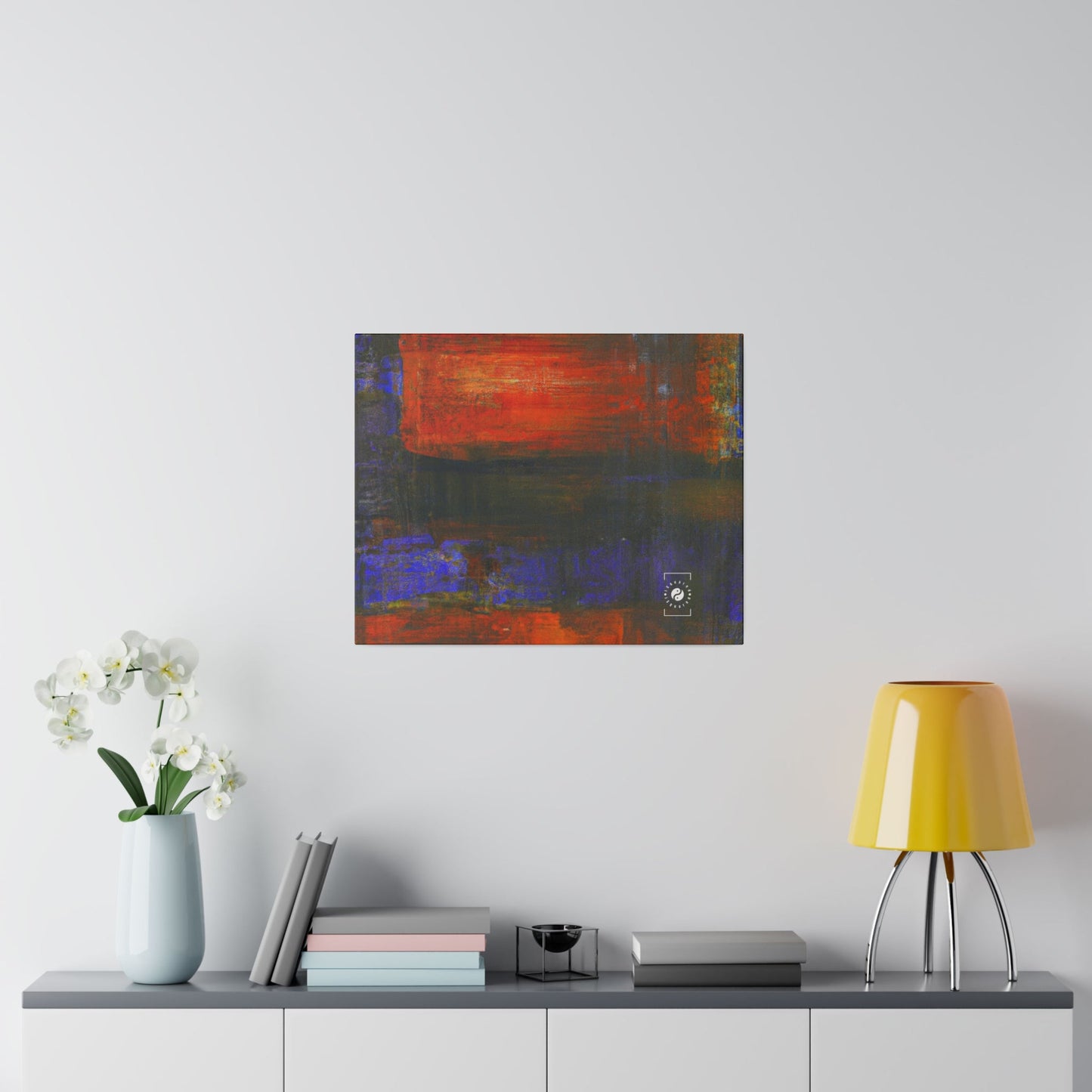 "Chromatic Reverie" - Art Print Canvas - iSquaredYoga