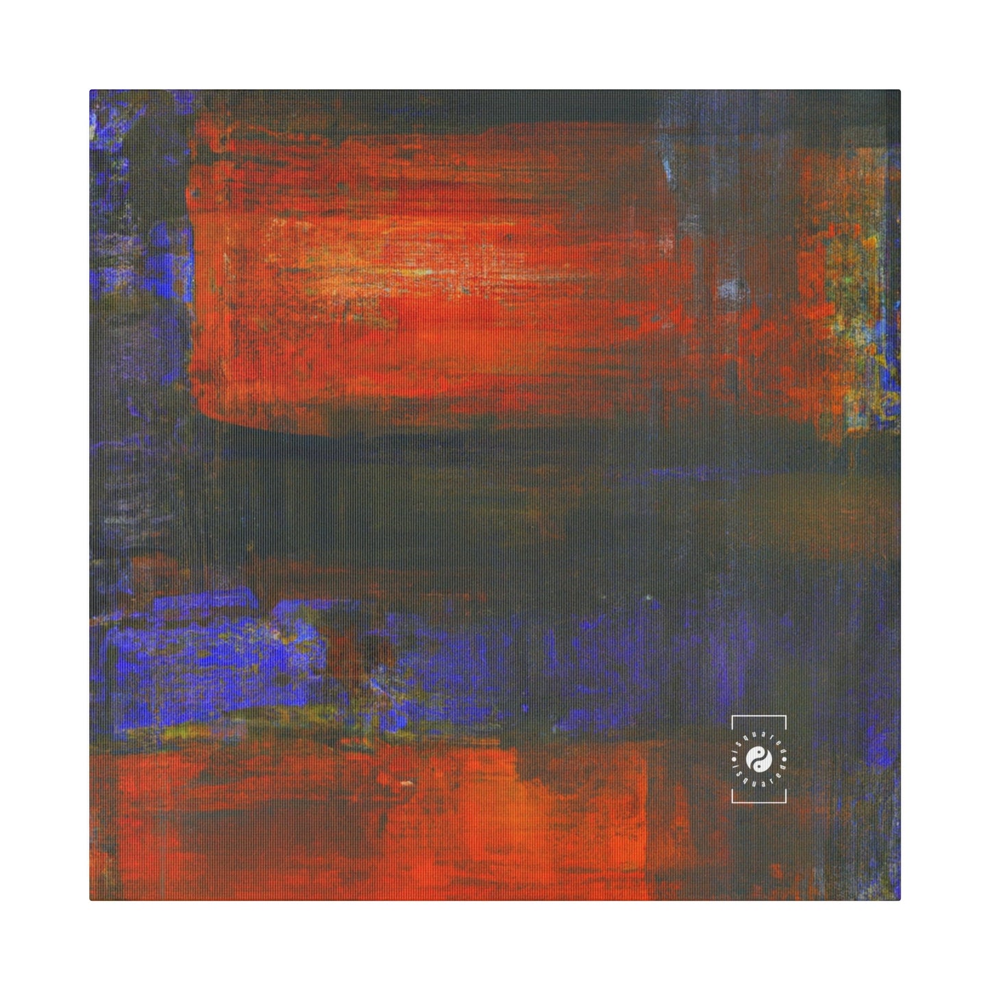 "Chromatic Reverie" - Art Print Canvas - iSquaredYoga